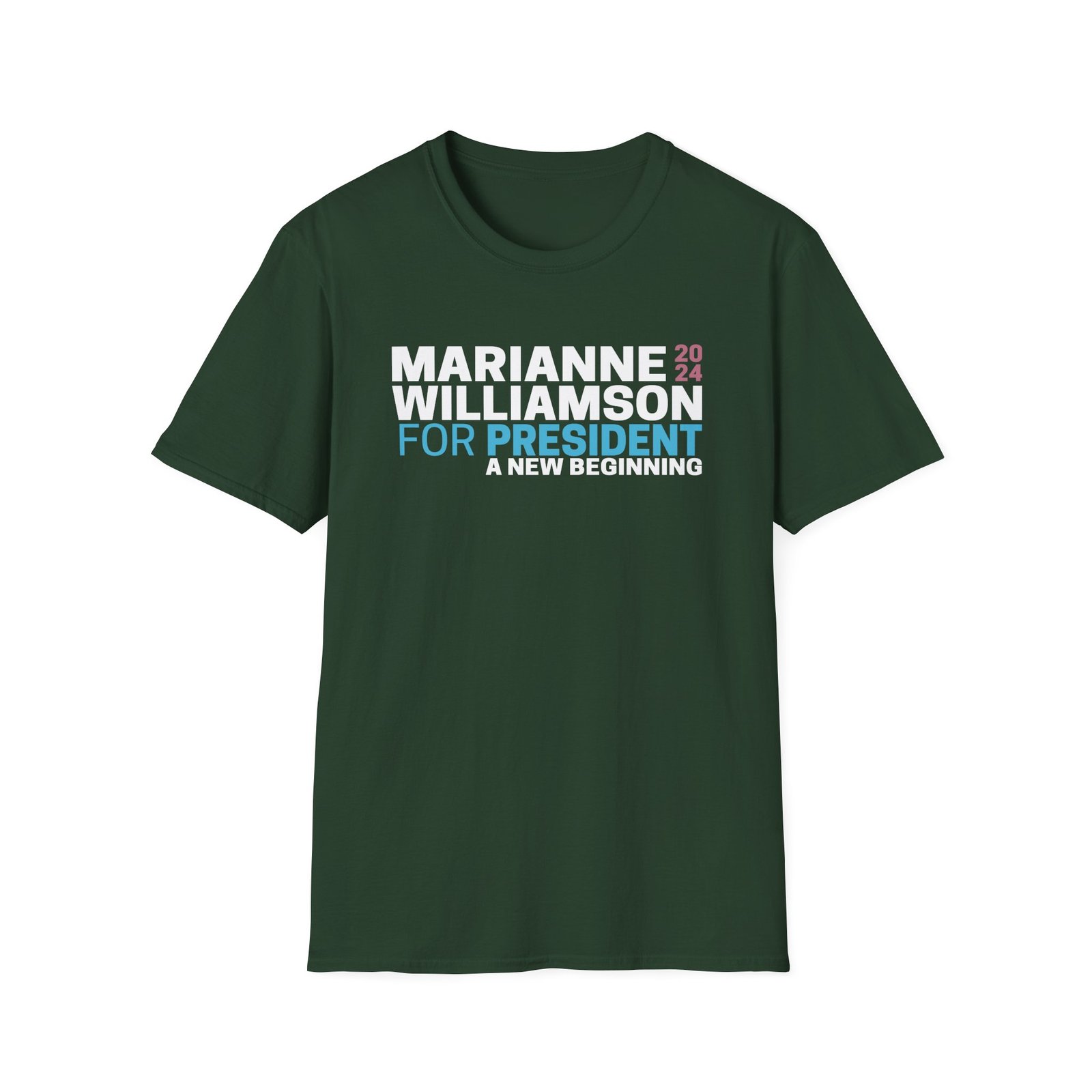 Marianne Williamson for President 2024 Unisex Softstyle T-Shirt