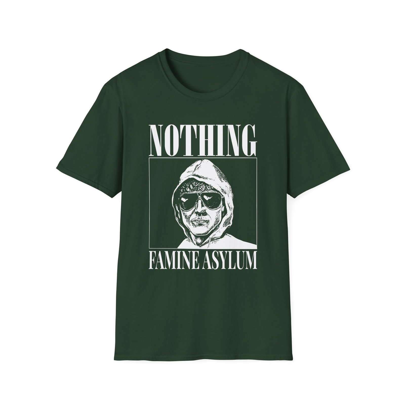 Nothing Famine Asylum Unisex Softstyle T-Shirt