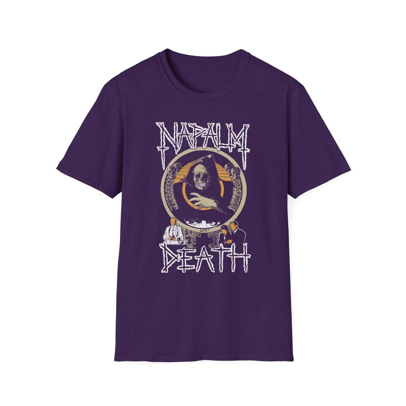 Napalm Death Life? Unisex Softstyle T-Shirt