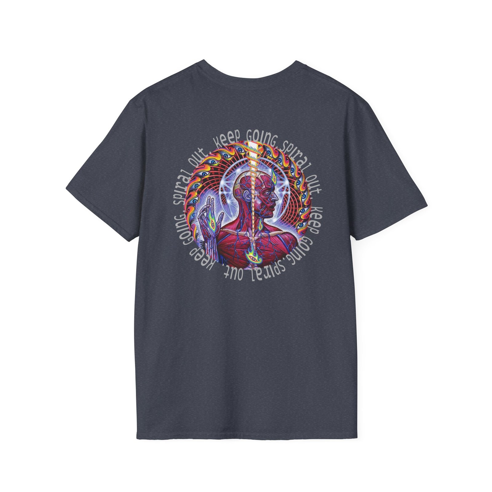 Tool Lateralus Spiral Out Unisex Softstyle T-Shirt