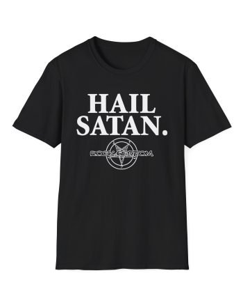 Rock Bottom Hail Satan Unisex Softstyle T-Shirt