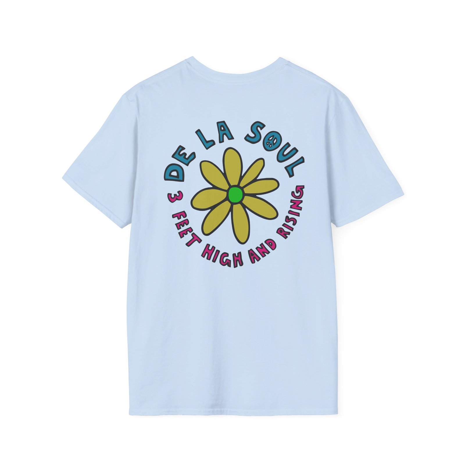 De La Soul 3 Feet High and Rising Unisex Softstyle T-Shirt