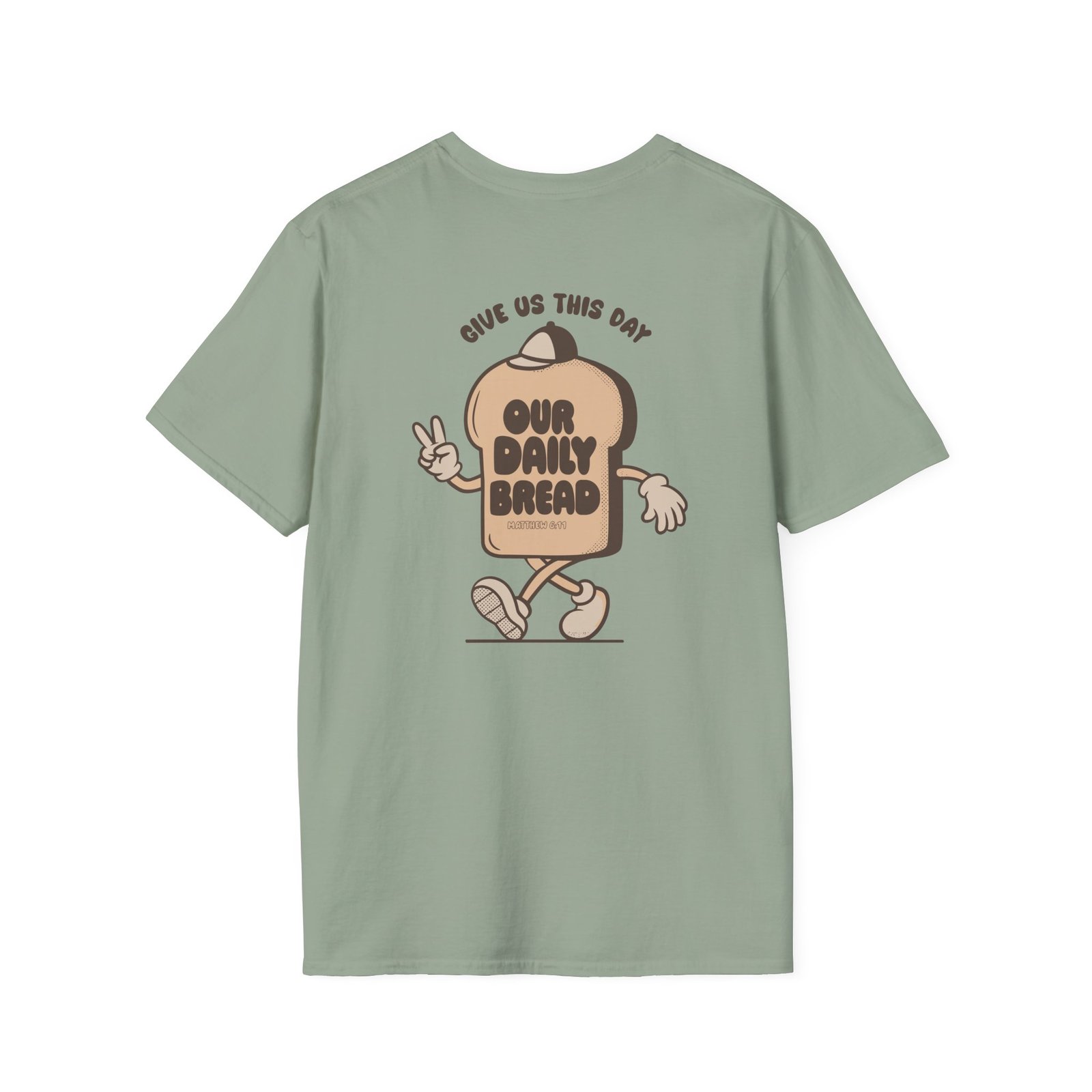 Daily Bread Mushroom Unisex Softstyle T-Shirt