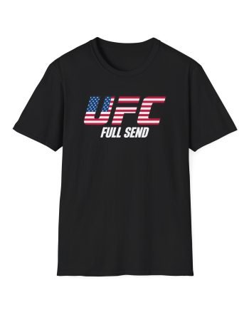 Full Send Ufc Usa Unisex Softstyle T-Shirt