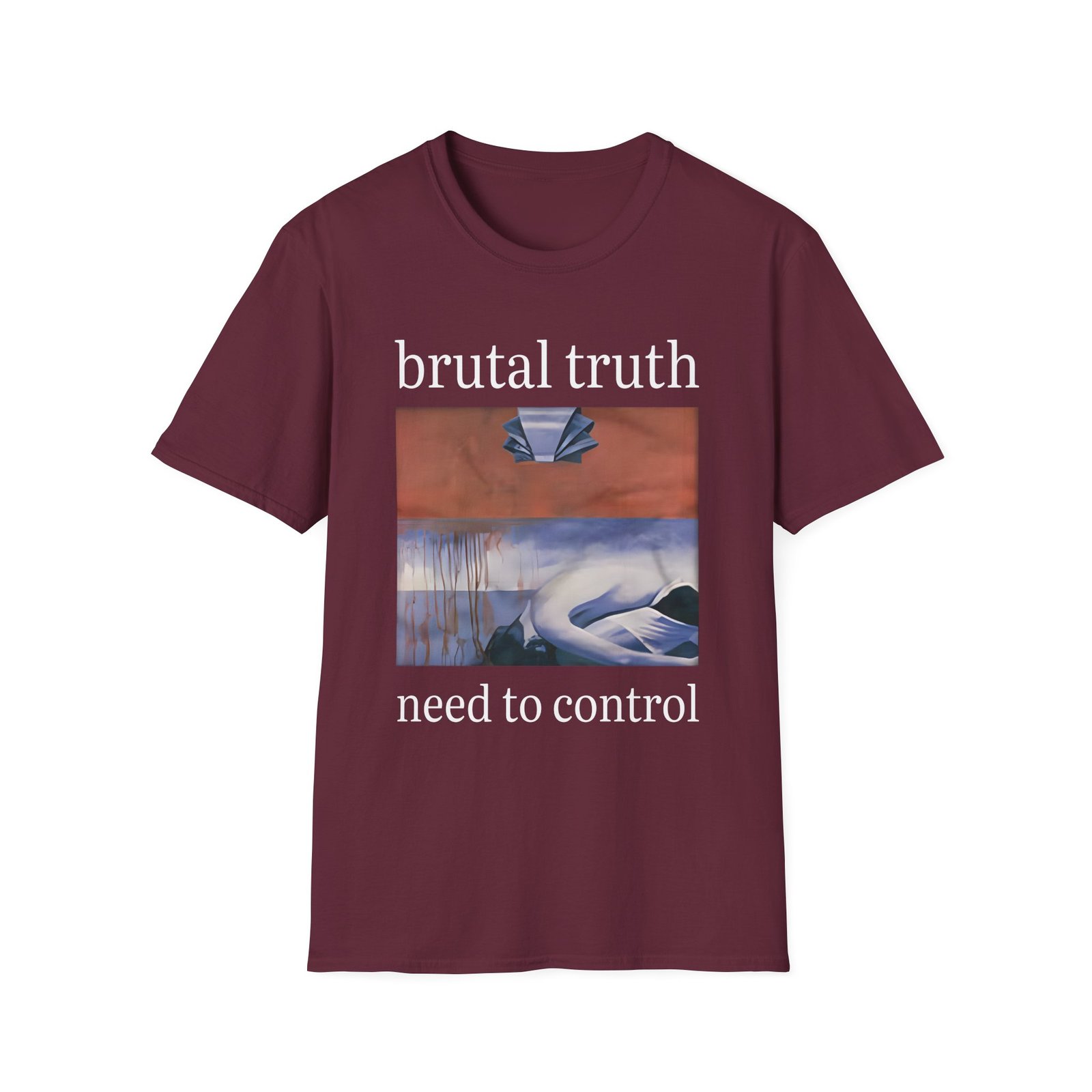 Brutal Truth Need To Control Unisex Softstyle T-Shirt
