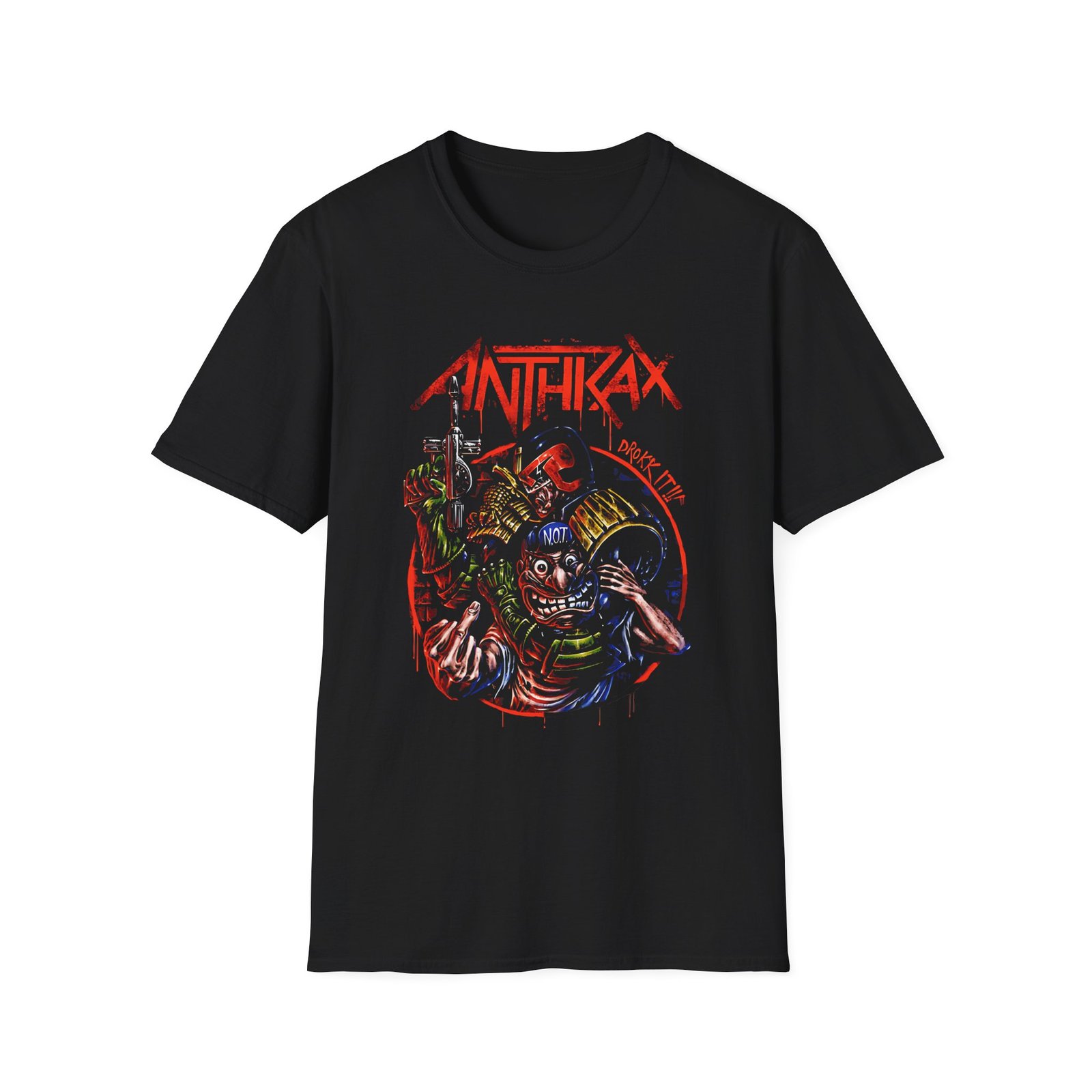 Anthrax Drokk it Unisex Softstyle T-Shirt