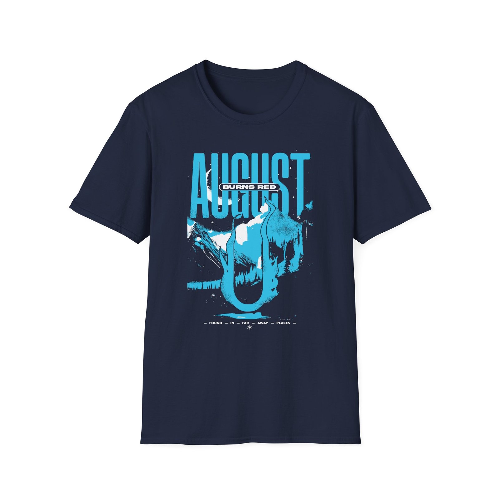 August Burns Red FIFAP Mountains Unisex Softstyle T-Shirt