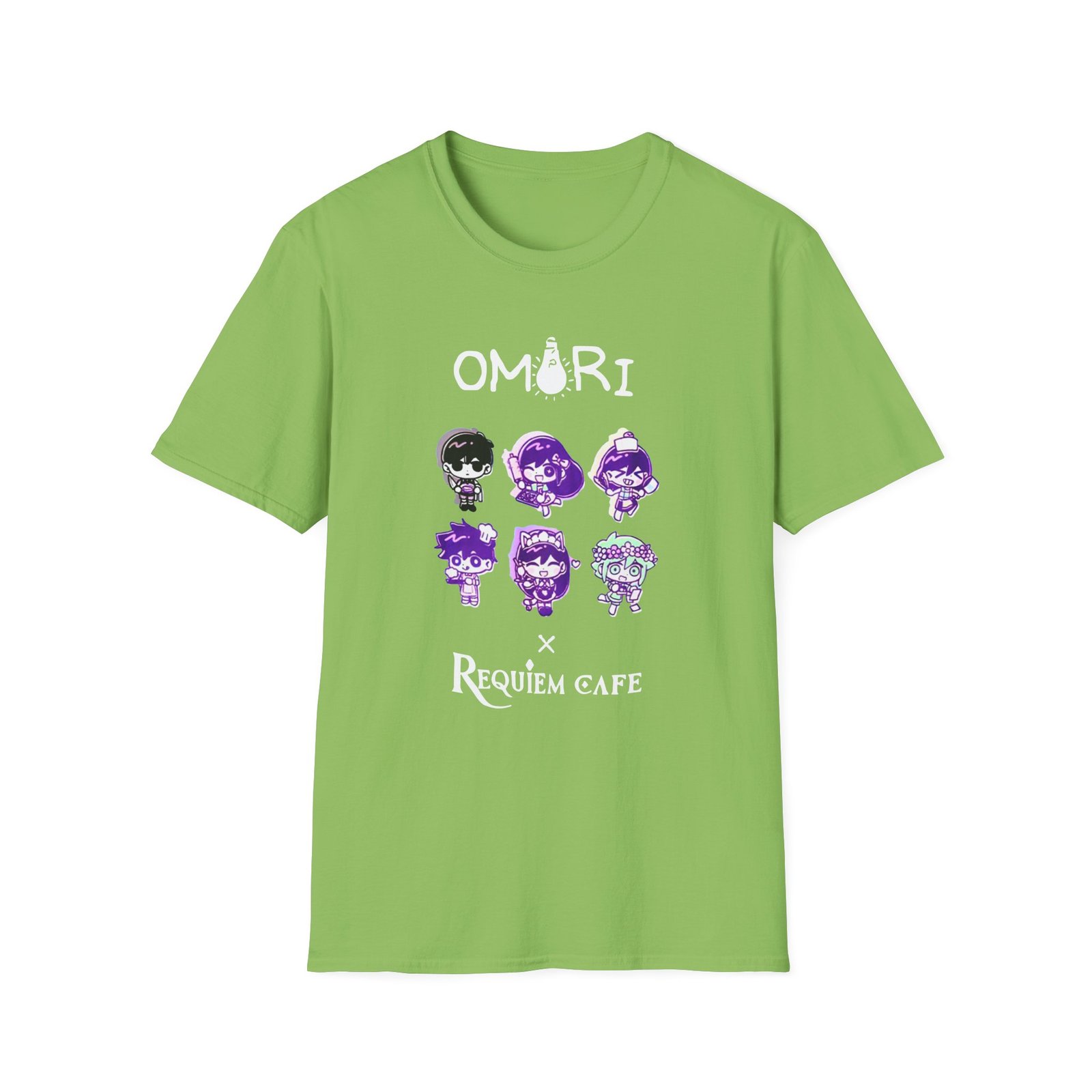 Omori x Requiem Cafe Unisex Softstyle T-Shirt