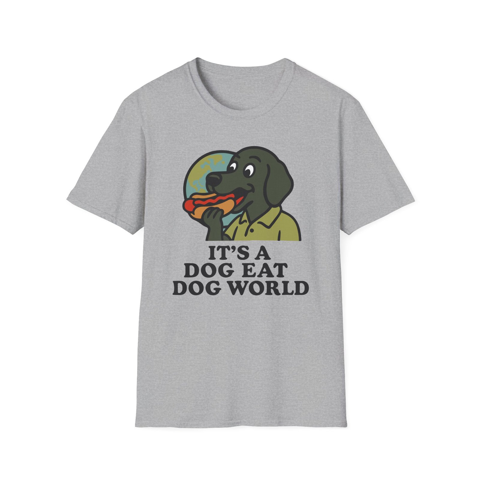 Dog Eat Dog World Unisex Softstyle T-Shirt