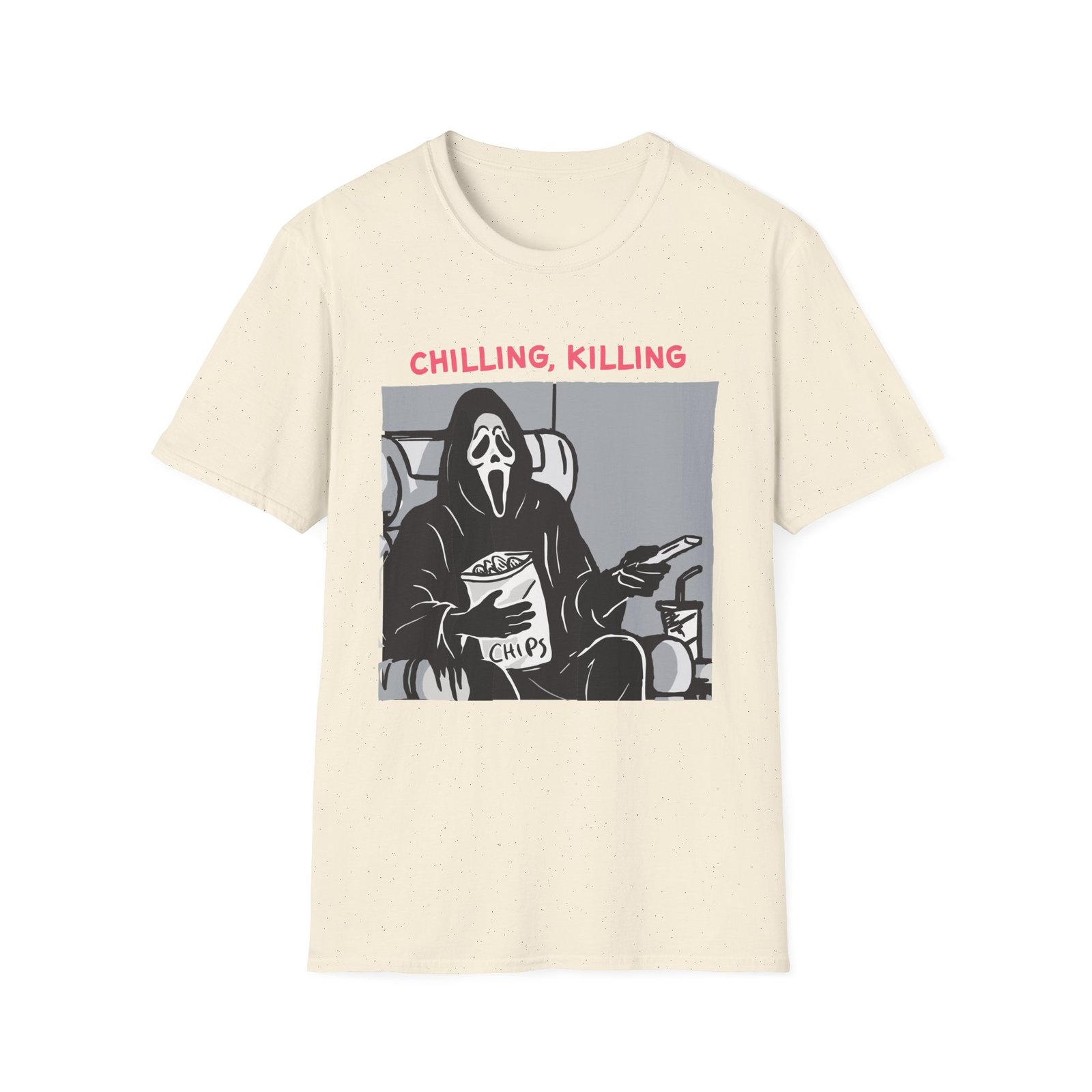 Ghostface Chillin' Killin Unisex Softstyle T-Shirt