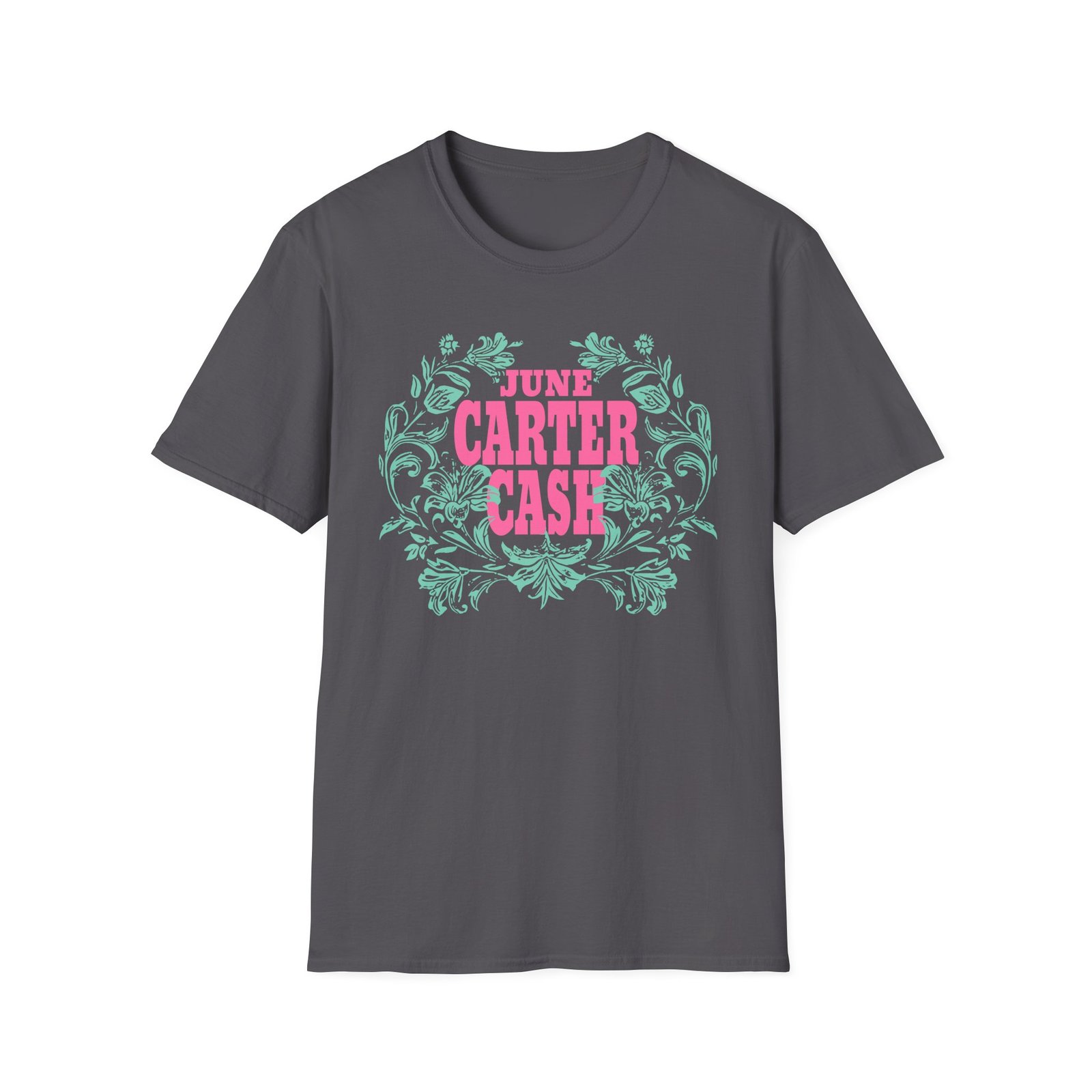 Johnny Cash June Carter Cash Logo Unisex Softstyle T-Shirt