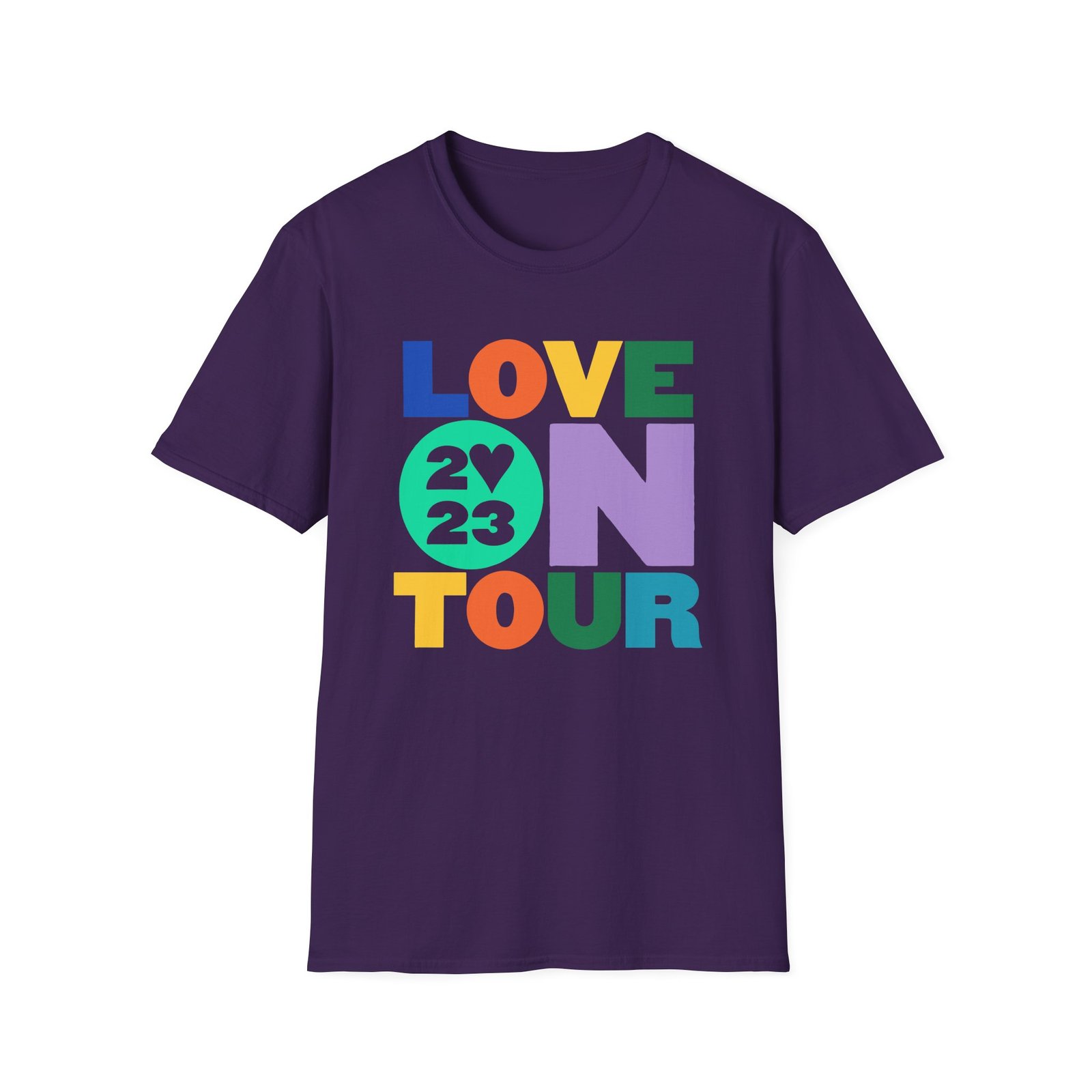 Hslot Love on Tour 2023 Unisex Softstyle T-Shirt