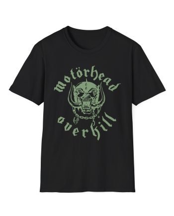 Motorhead Overkill Lyric Unisex Softstyle T-Shirt