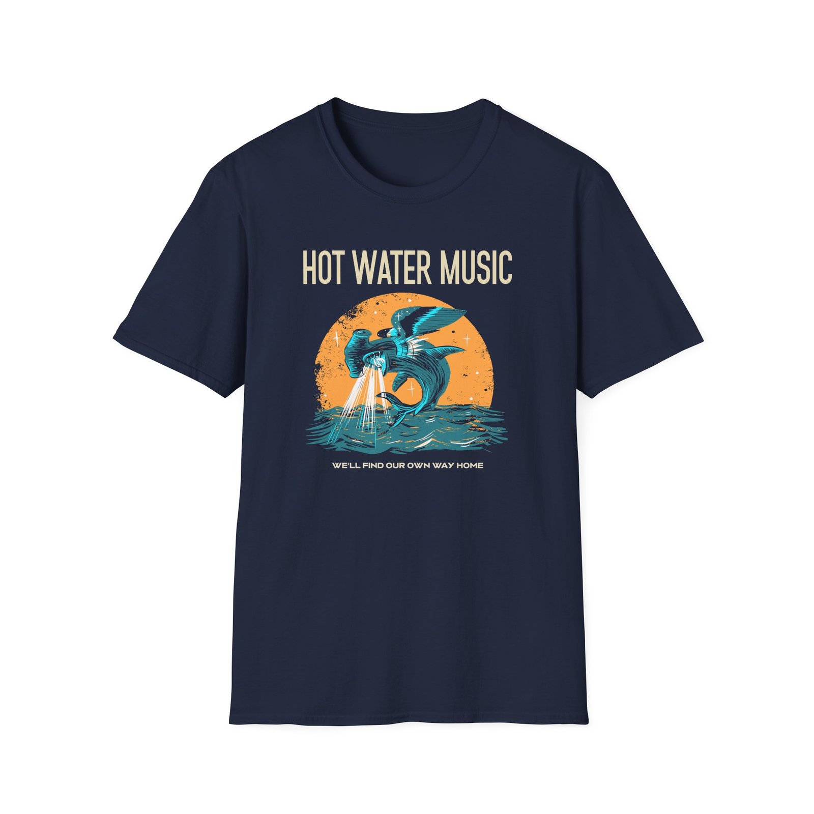 Hot Water Music Unisex Softstyle T-Shirt