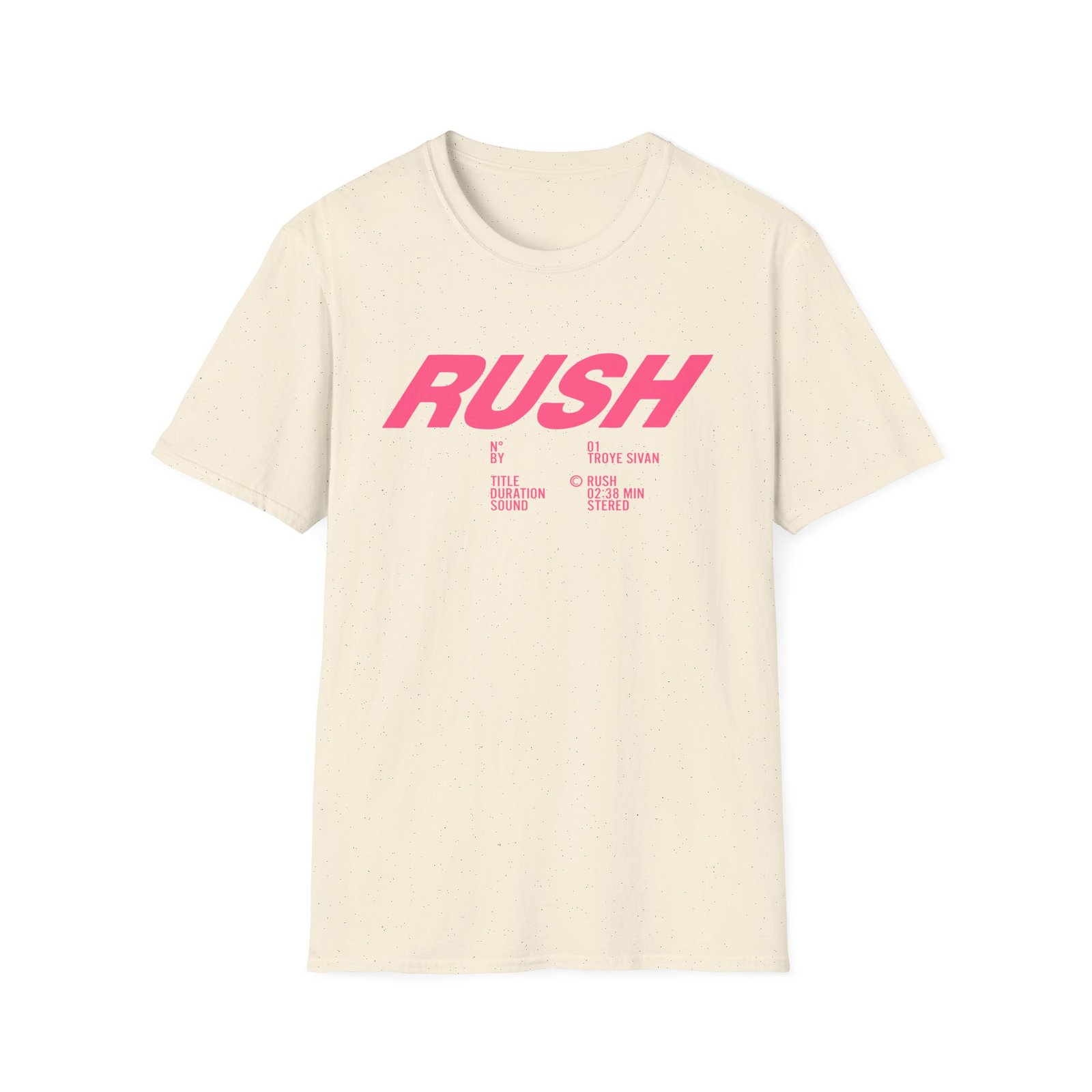 Troye Sivan Rush Unisex Softstyle T-Shirt