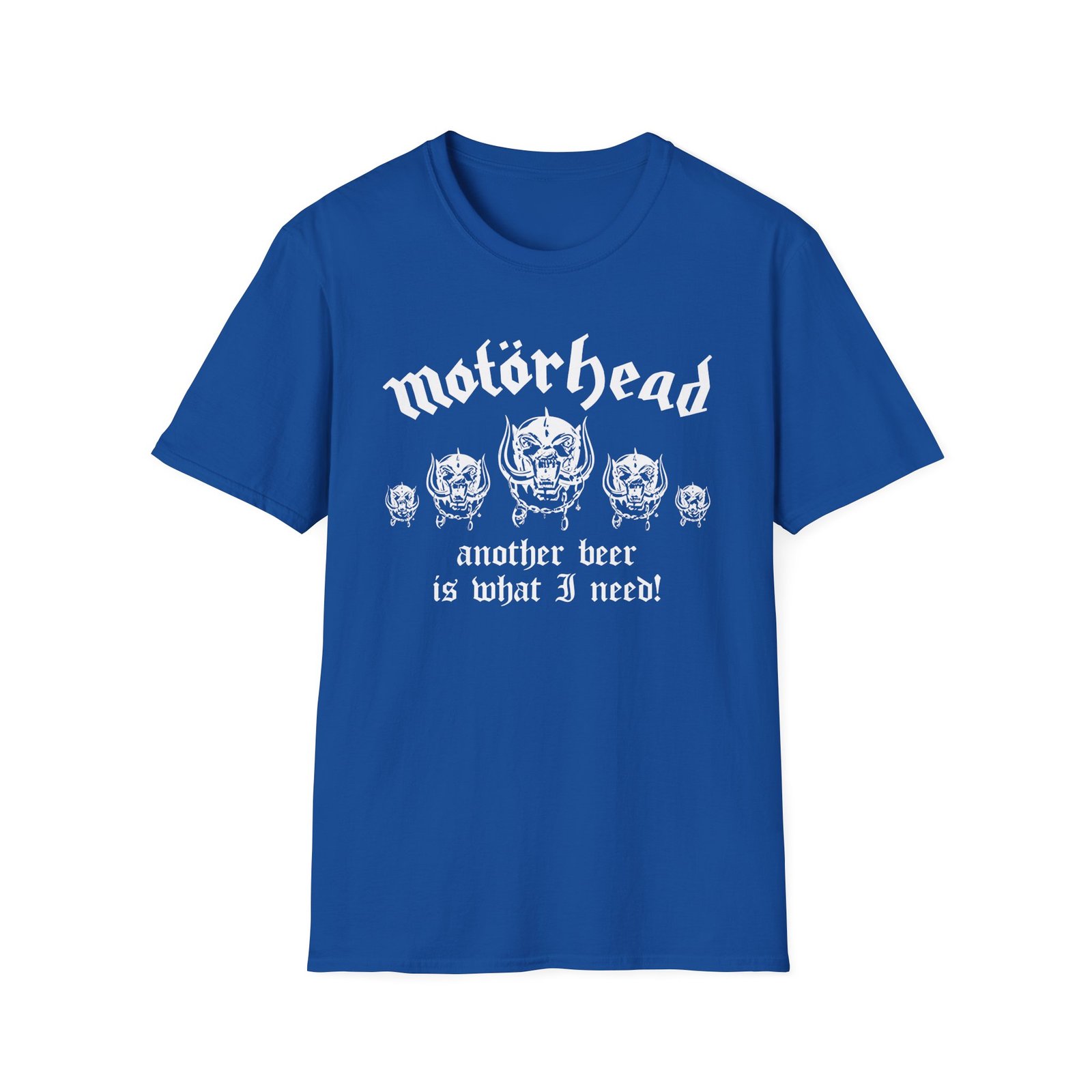 Motorhead Another Beer is What I Need Unisex Softstyle T-Shirt