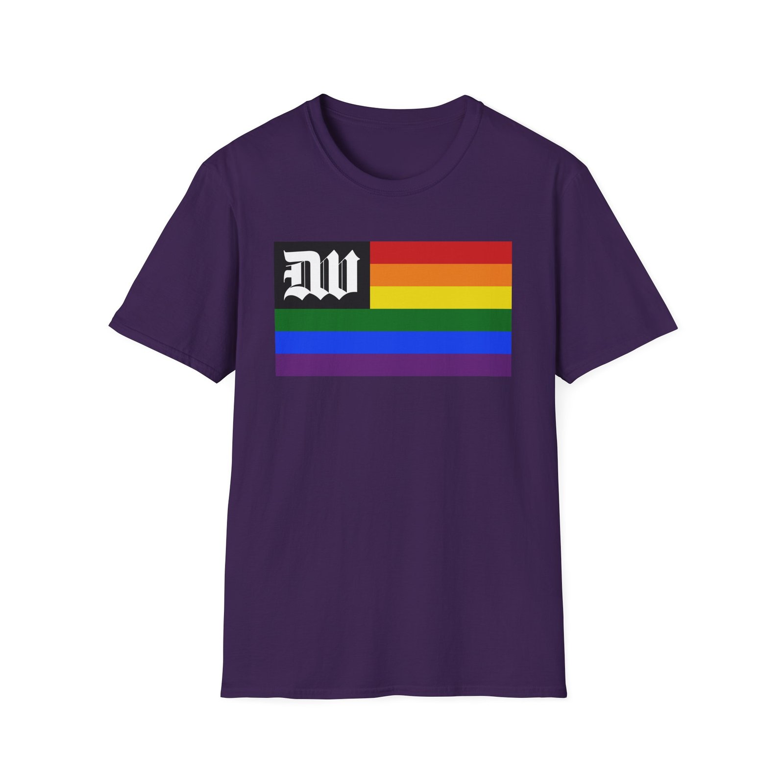 Deathwish Pride unisex softstyle t-shirt