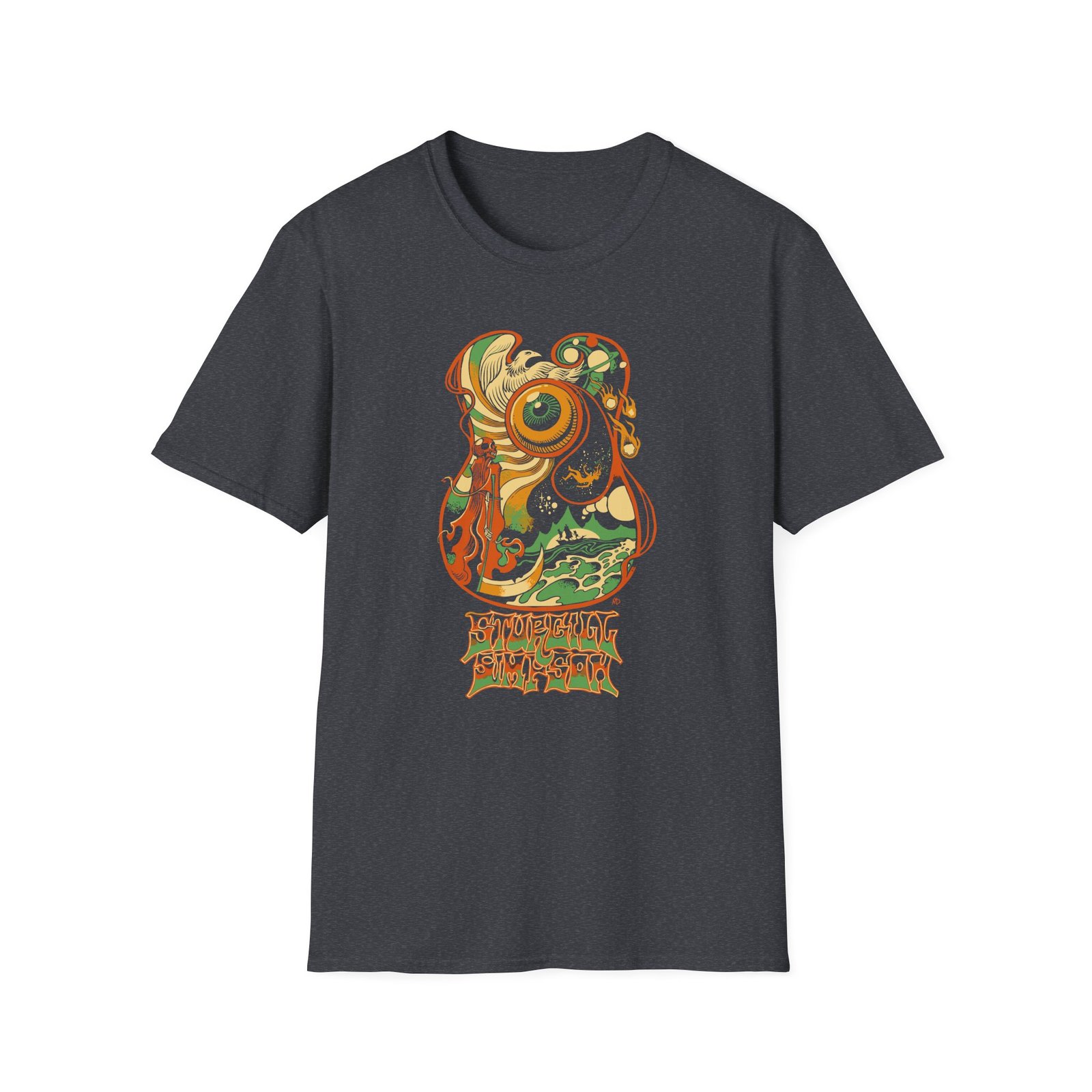 Sturgill Simpson Asteroid Guitar Tour Unisex Softstyle T-Shirt