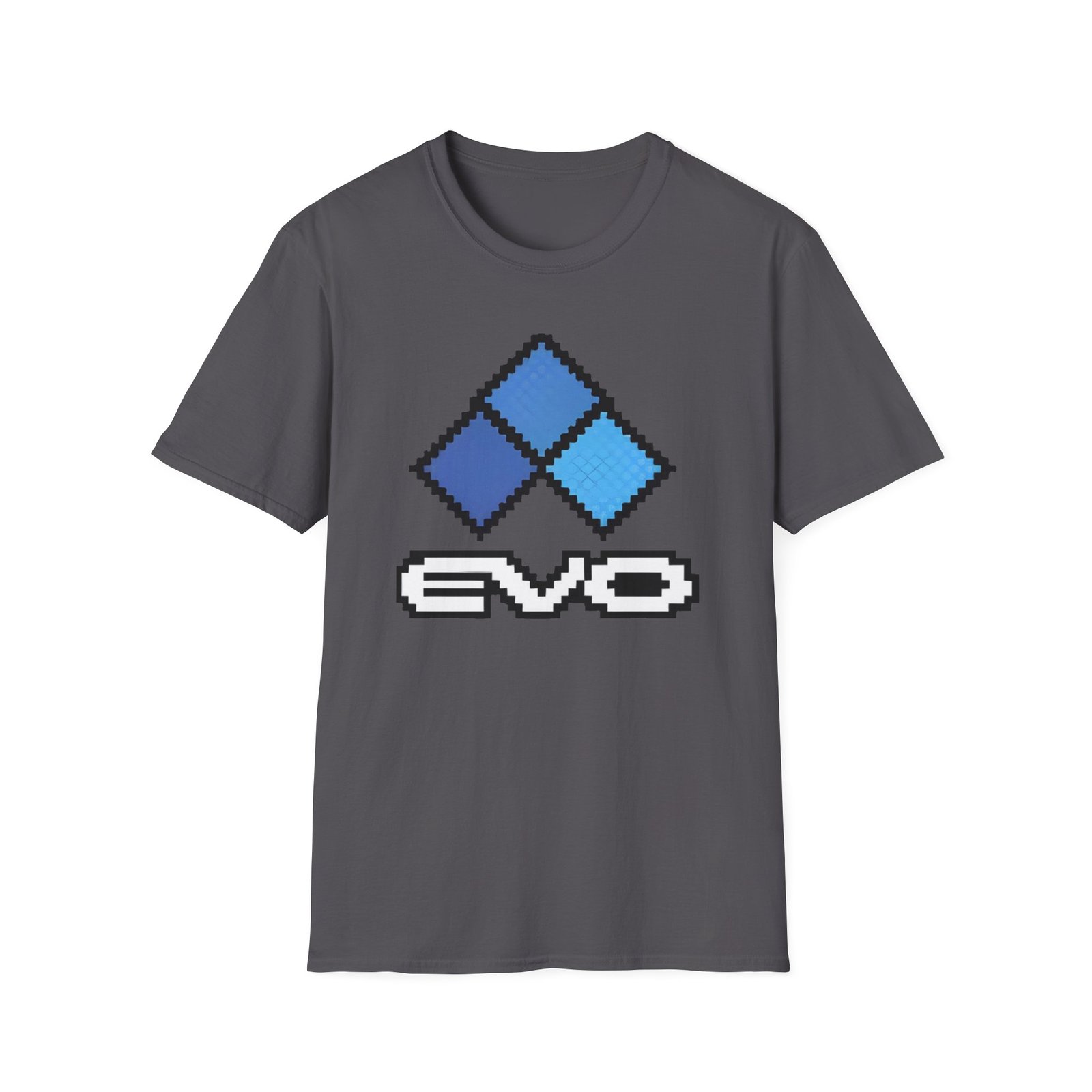 Evo 8 Bit Logo Returns Unisex Softstyle T-Shirt