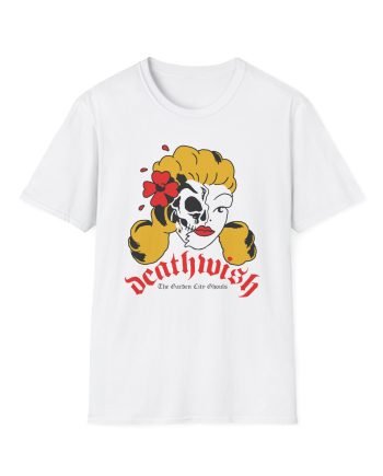 Deathwish Lady Death unisex softstyle t-shirt