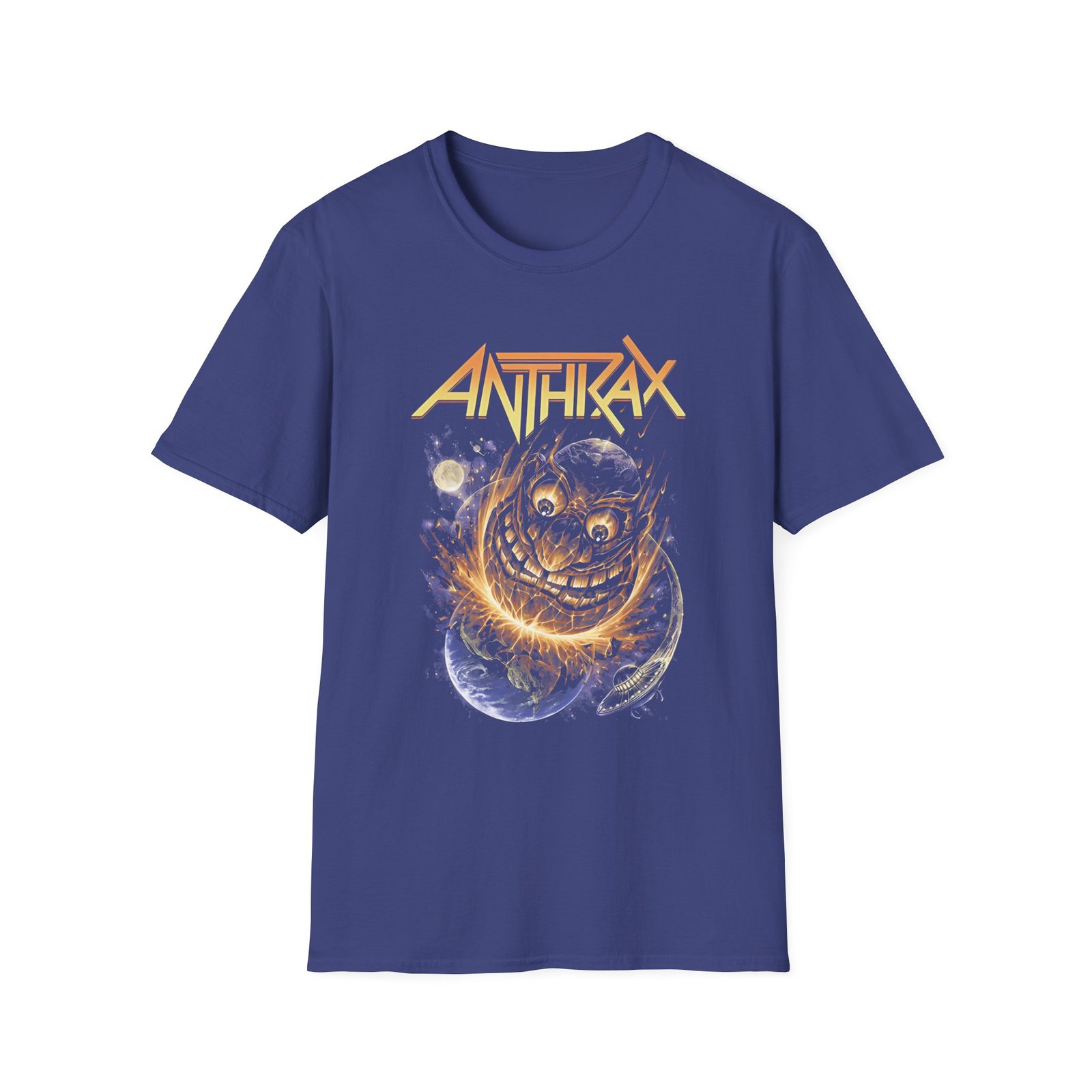 Anthrax Not World Unisex Softstyle T-Shirt