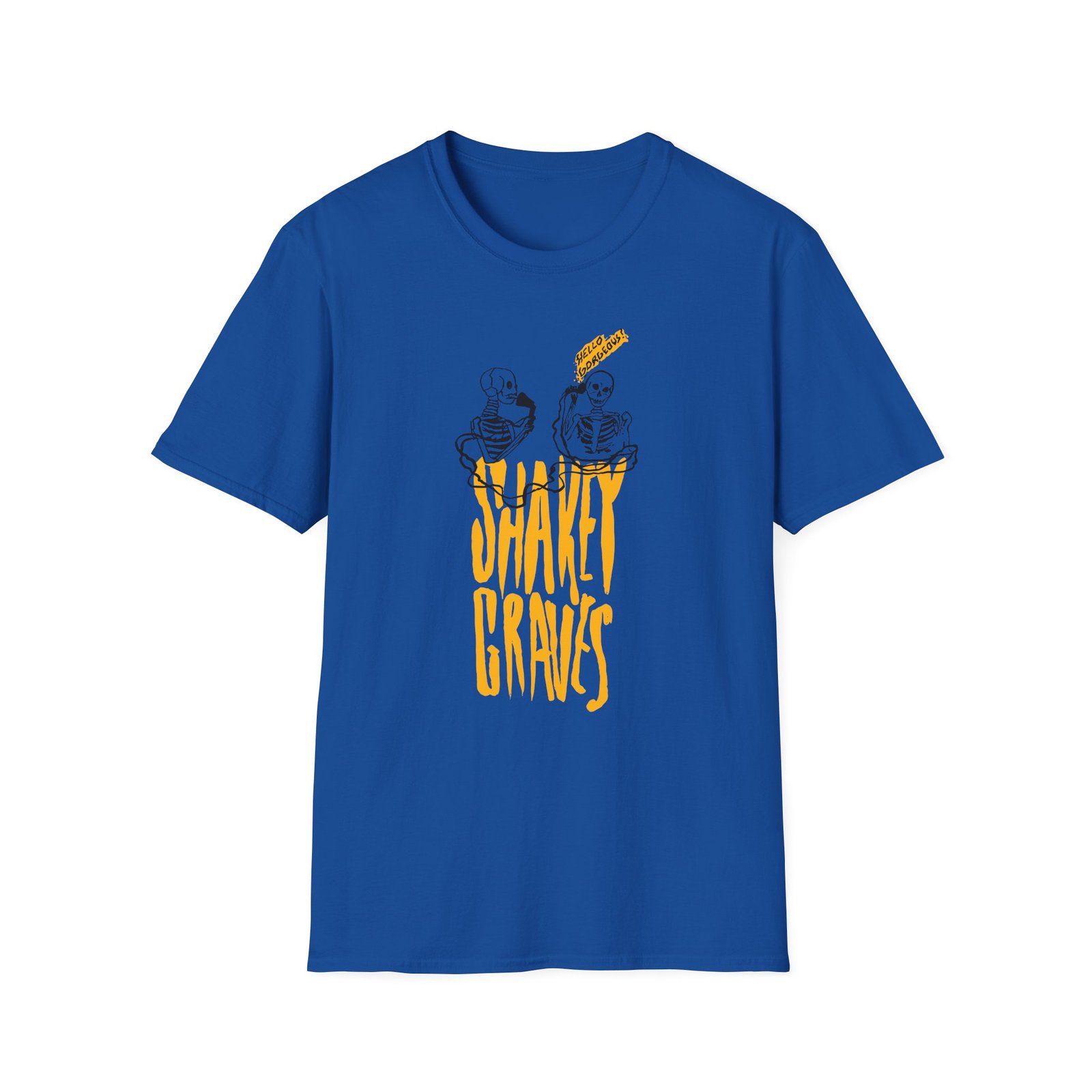 Shakey Graves Hello Gorgeous? Unisex Softstyle T-Shirt