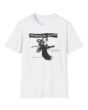 Rage Against the Machine Our Democracy Has Been Hijacked Unisex Softstyle T-Shirt