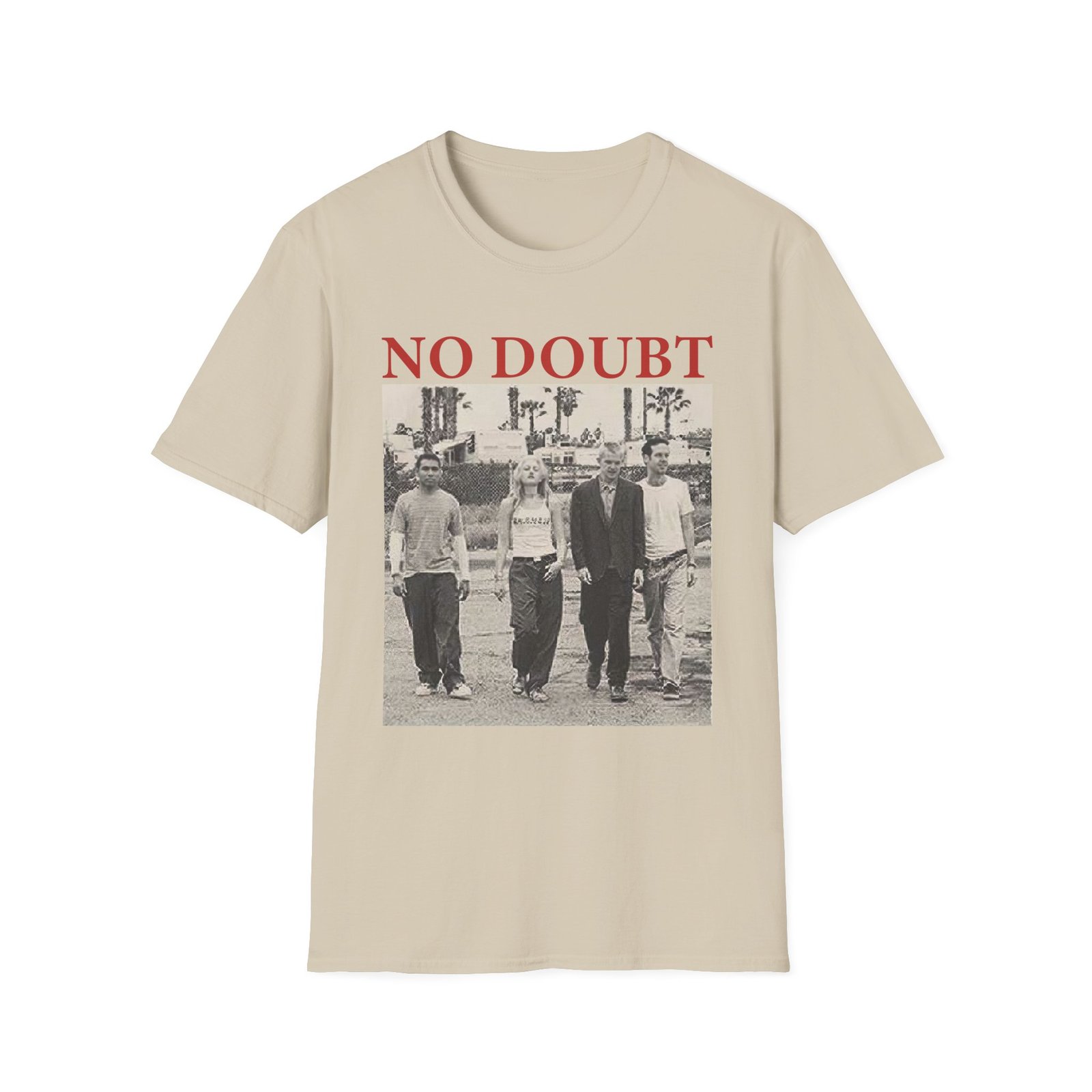 No Doubt Group Photo Unisex Softstyle T-Shirt