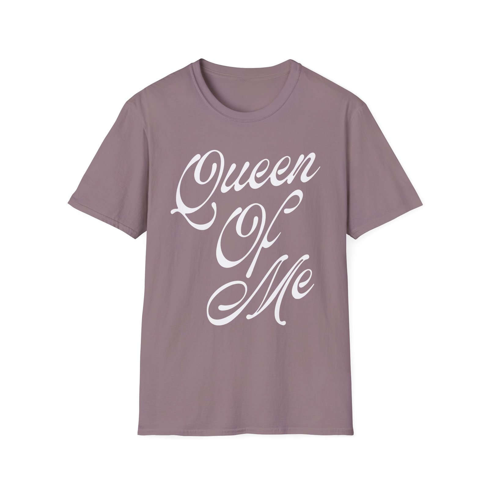ST Queen of Me Script Unisex Softstyle T-Shirt
