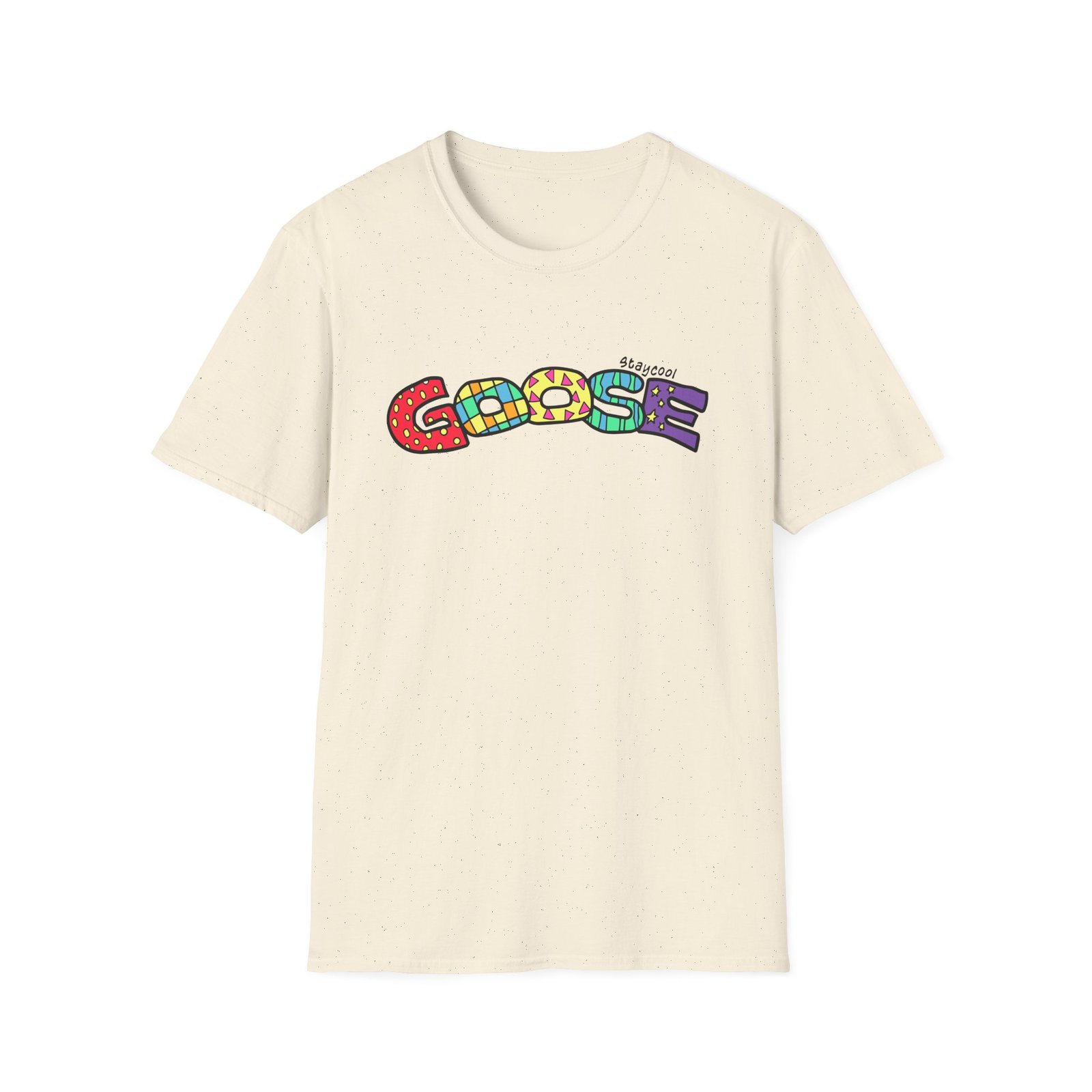 Goose x Staycool Rainbow Unisex Softstyle T-Shirt