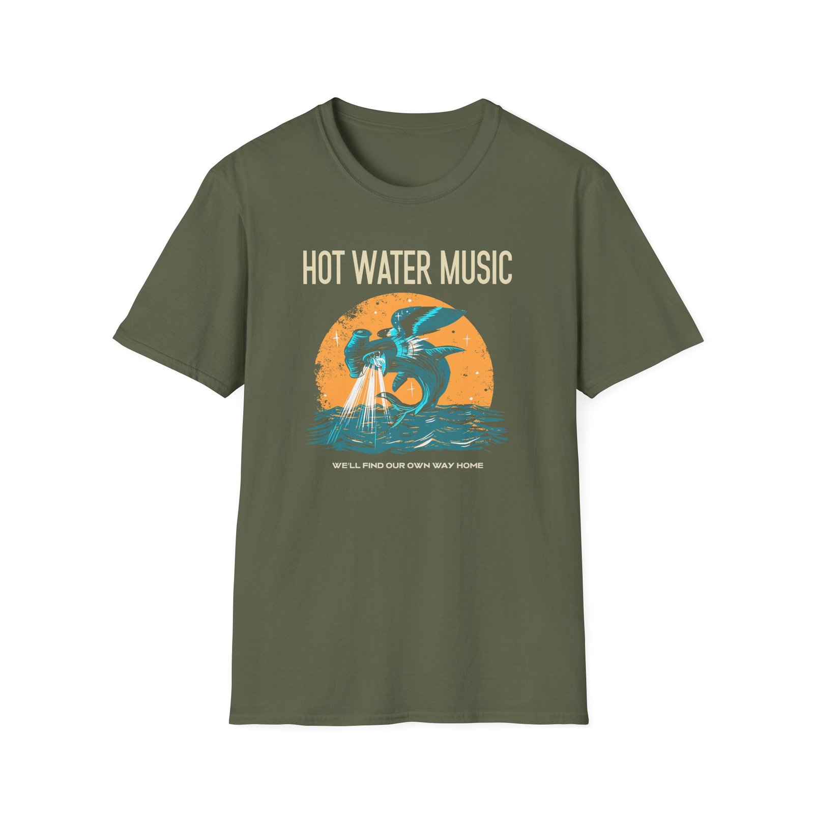 Hot Water Music Unisex Softstyle T-Shirt