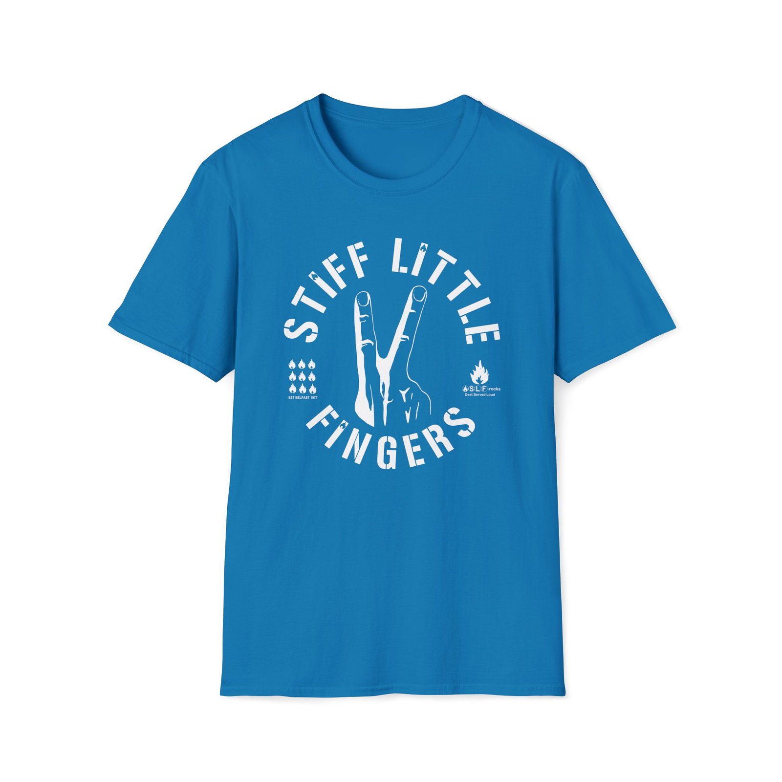 Stiff Little Fingers Unisex Softstyle T-Shirt