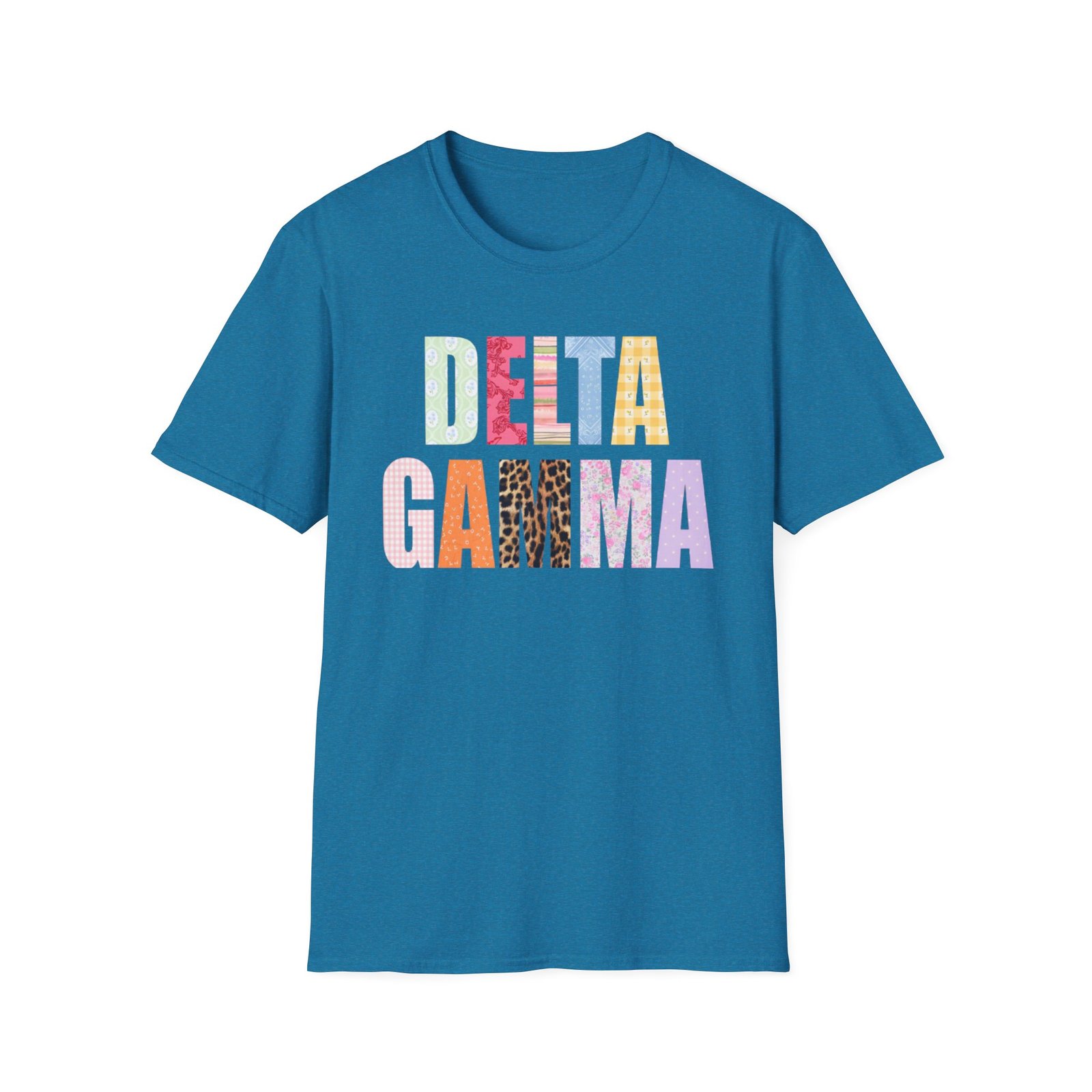 Delta Gamma Scrapbook Sorority Unisex Softstyle T-Shirt