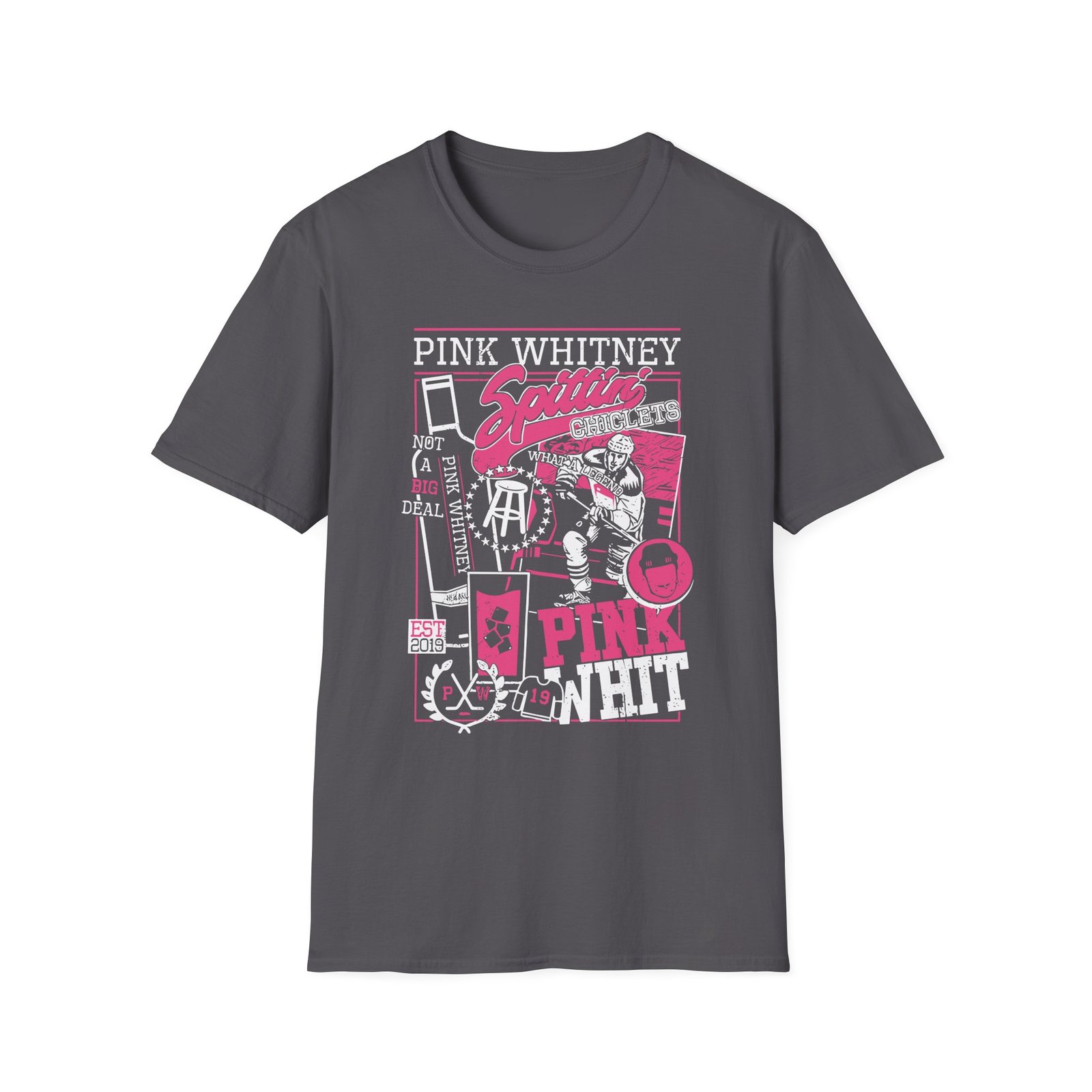Spittin Chiclets Pink Whitney Unisex Softstyle T-Shirt