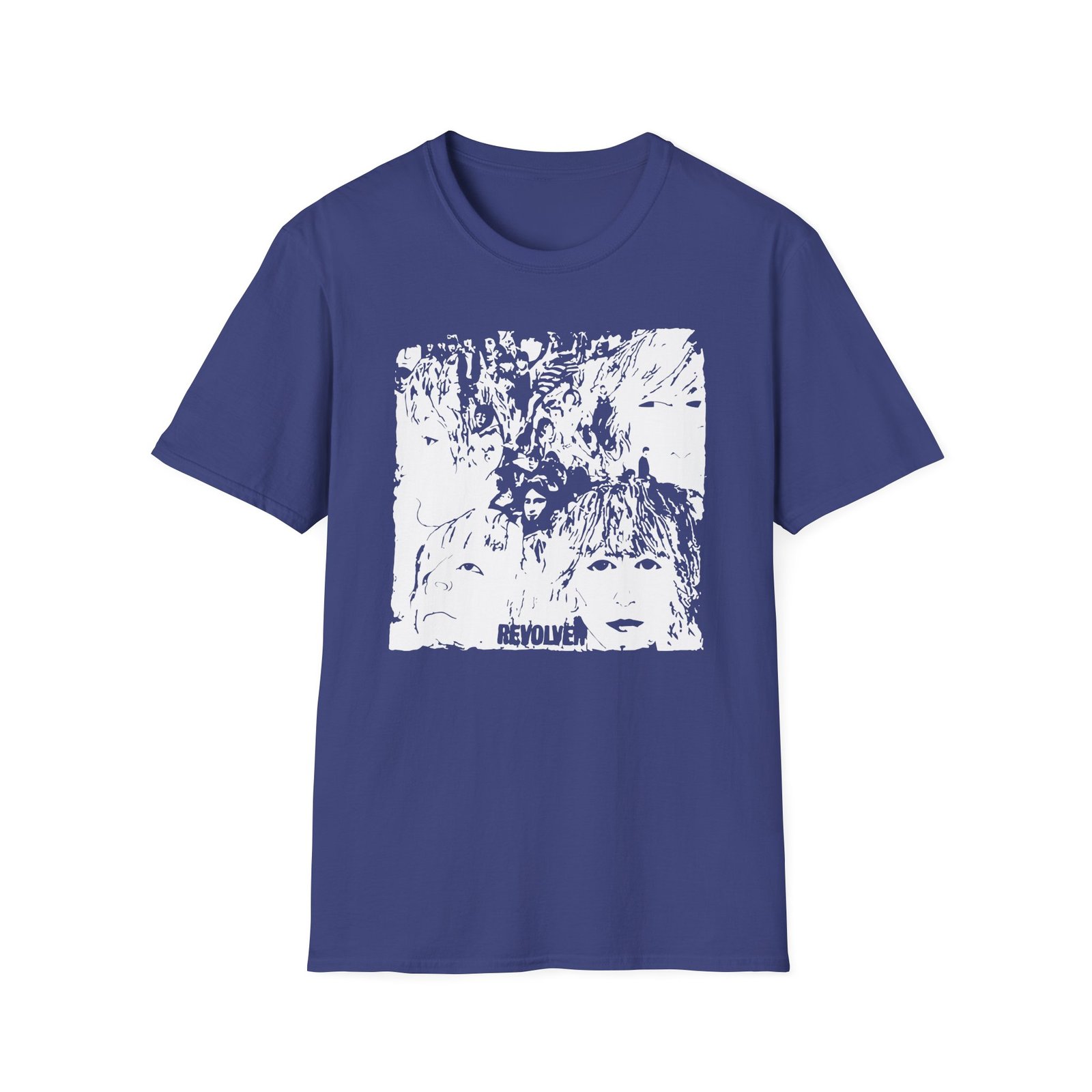 The Beatles Revolver Album Unisex Softstyle T-Shirt