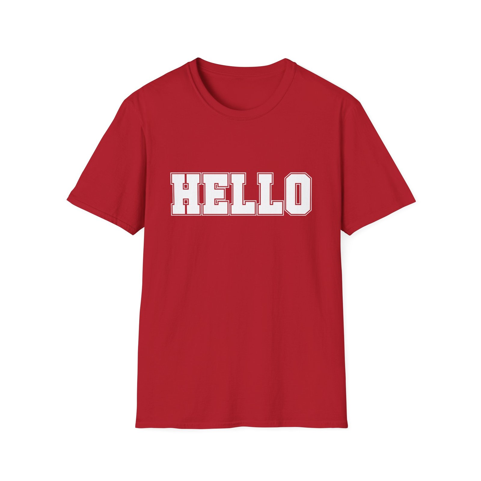 Shubble hello Unisex Softstyle T-Shirt