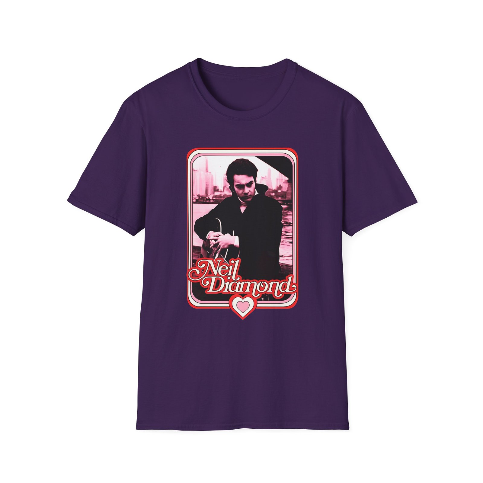 Neil Diamond Photo Unisex Softstyle T-Shirt
