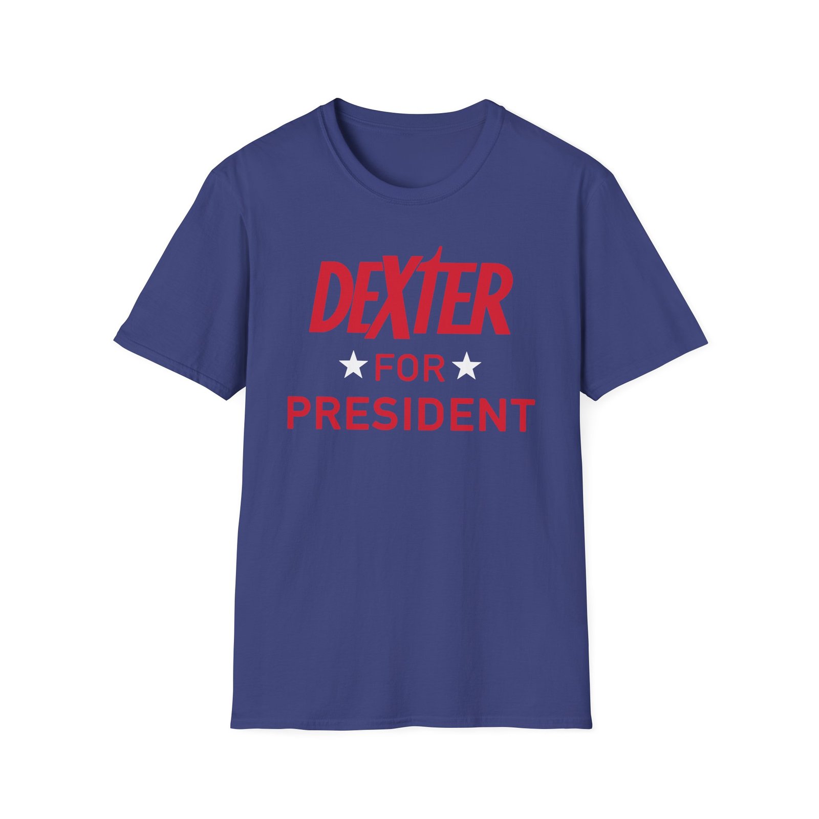 Dexter For President Unisex Softstyle T-Shirt