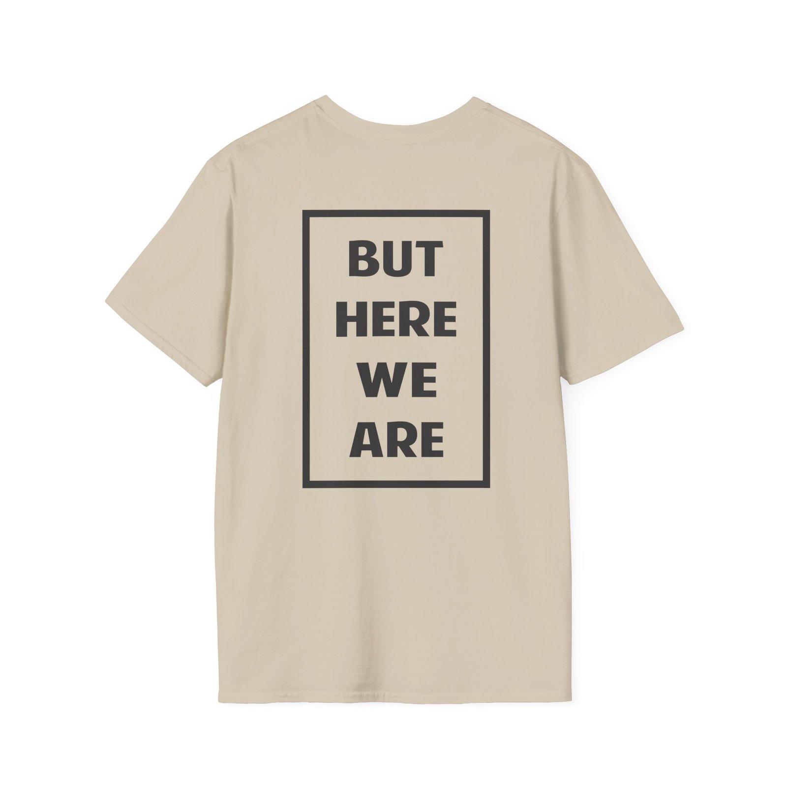 Foo Fighters but Here We Are Unisex Softstyle T-Shirt