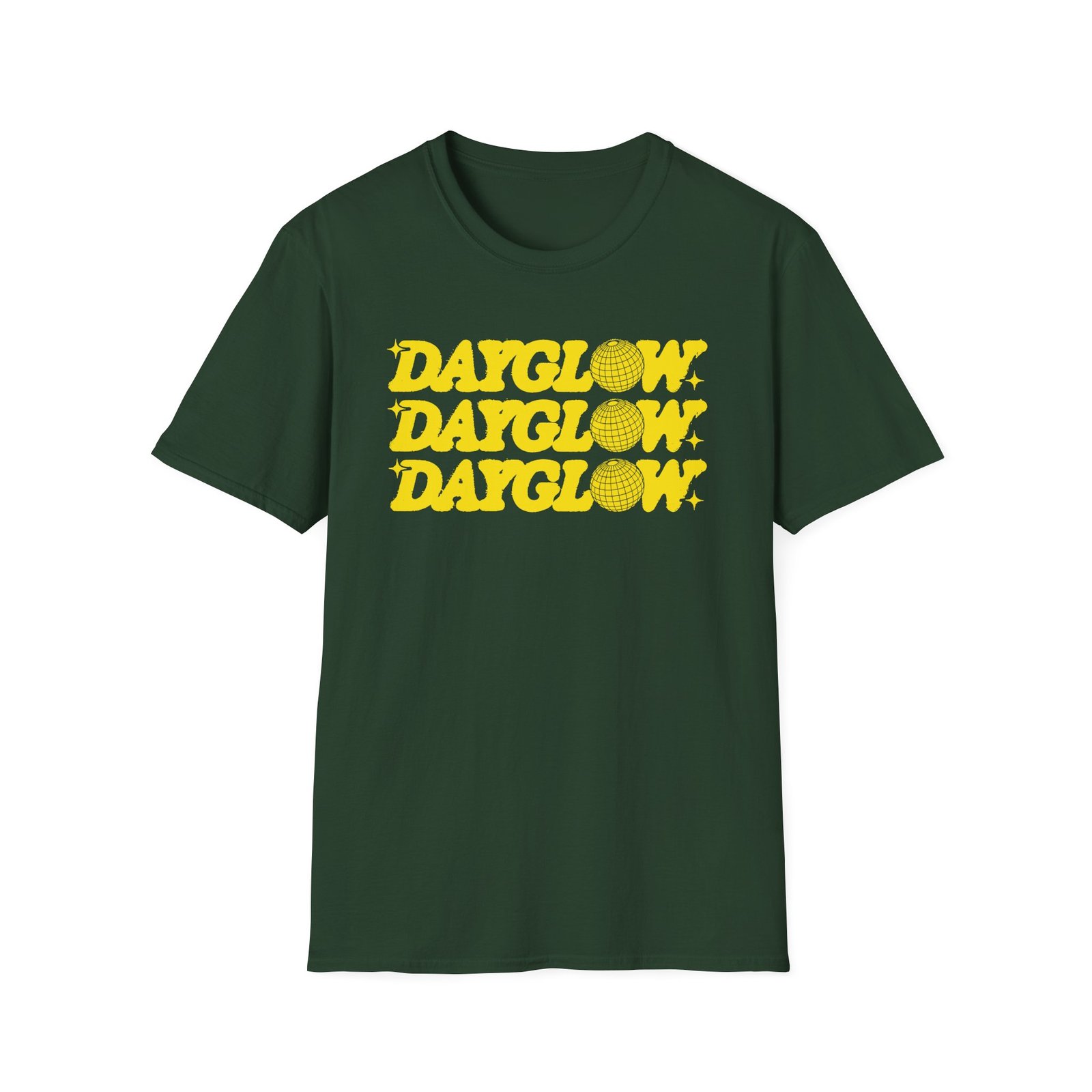 Dayglow Dayglobe Unisex Softstyle T-Shirt