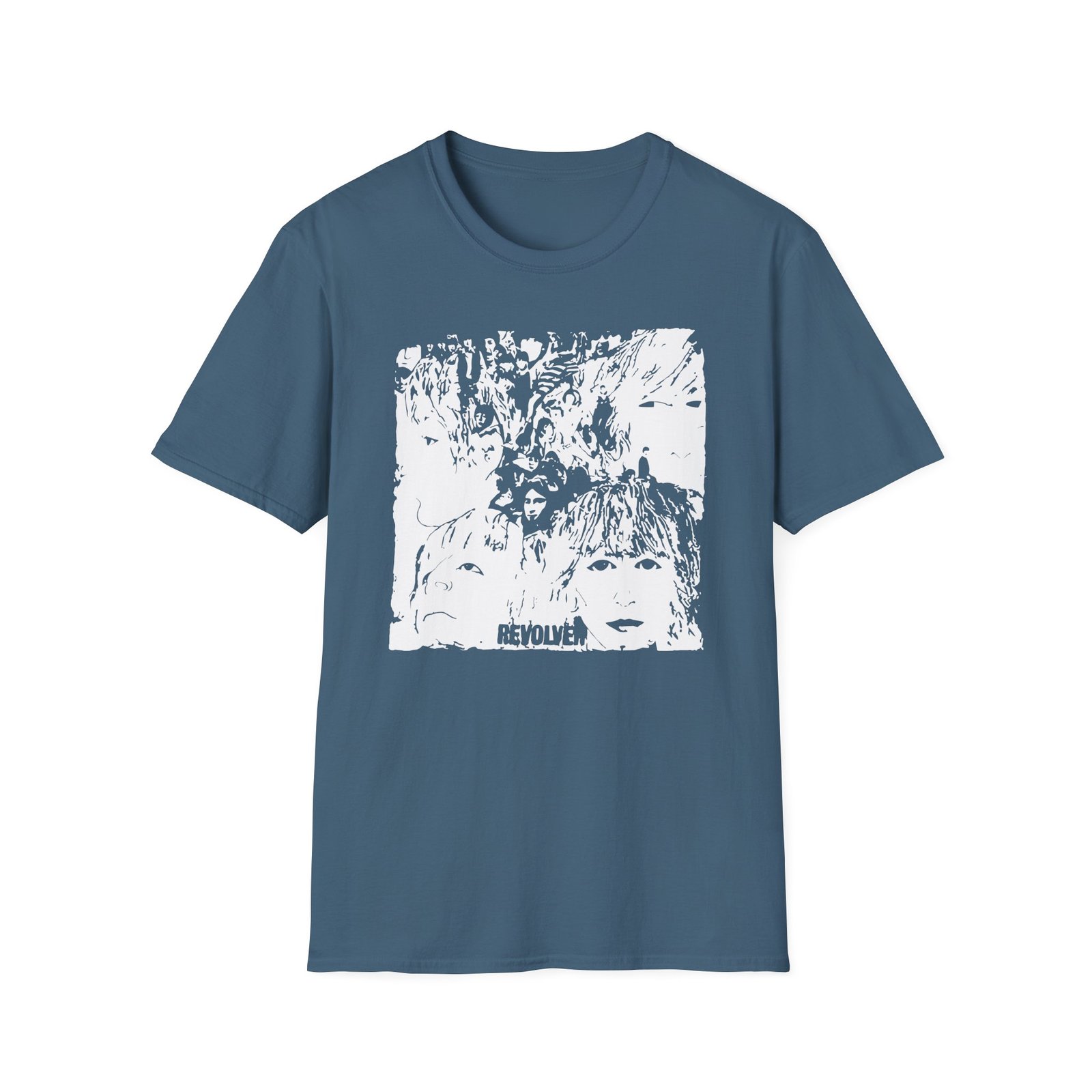 The Beatles Revolver Album Unisex Softstyle T-Shirt