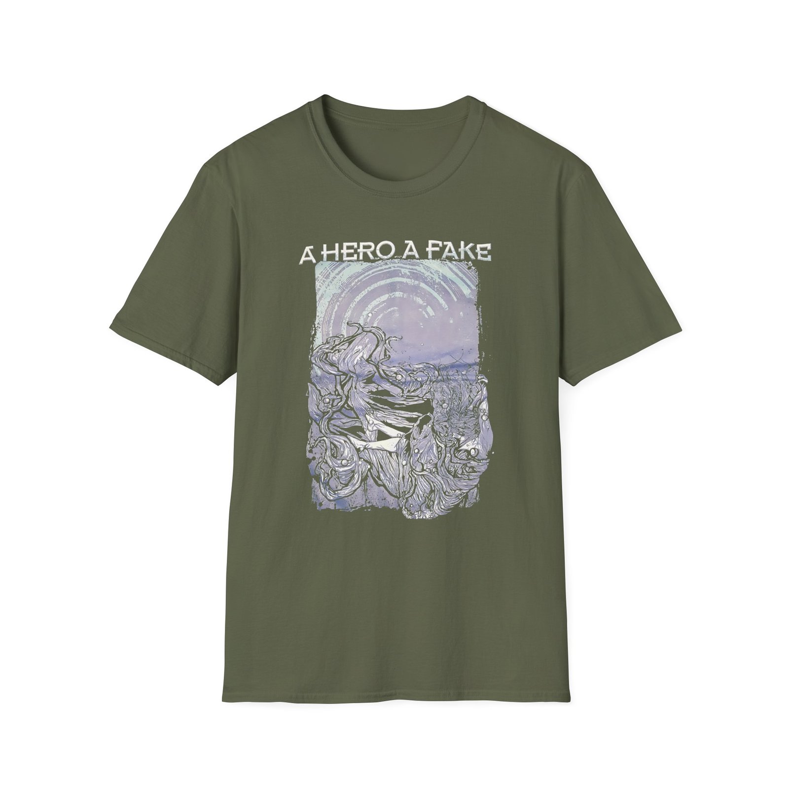 A Hero a Fake Unisex Softstyle T-Shirt