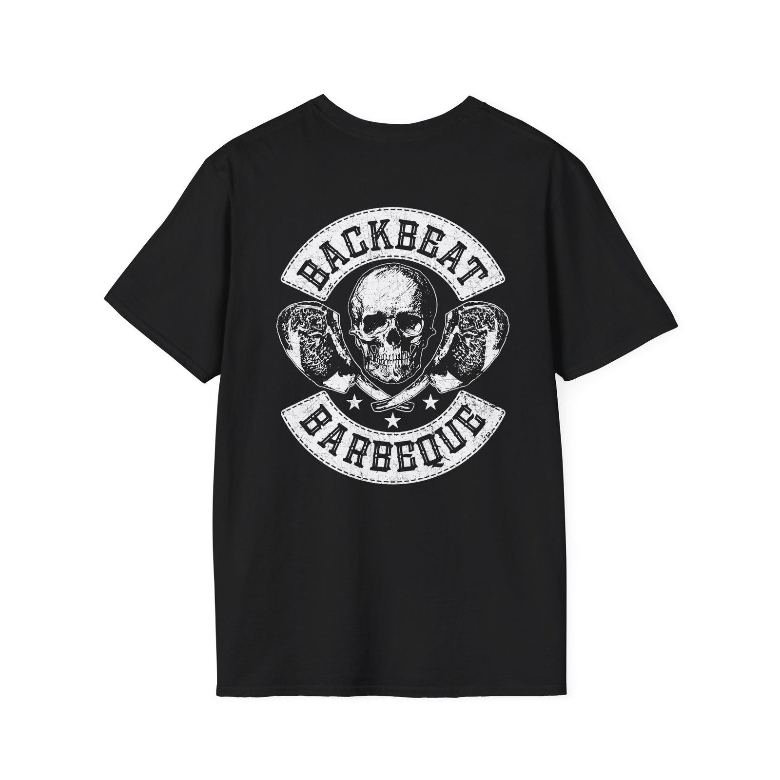 Foo Fighters Backbeat Bbq Logo Unisex Softstyle T-Shirt