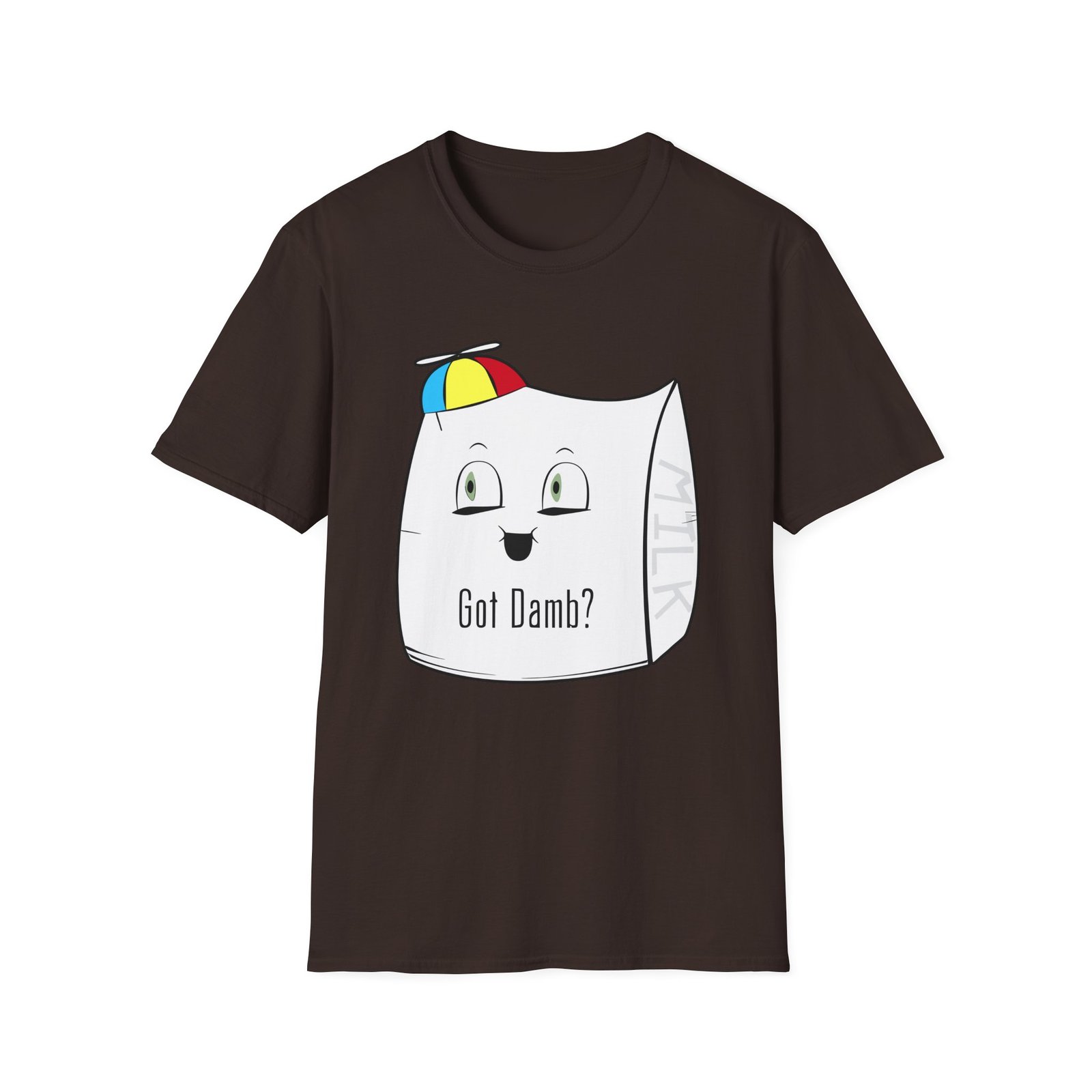 Smii7y Milk Bag Unisex Softstyle T-Shirt