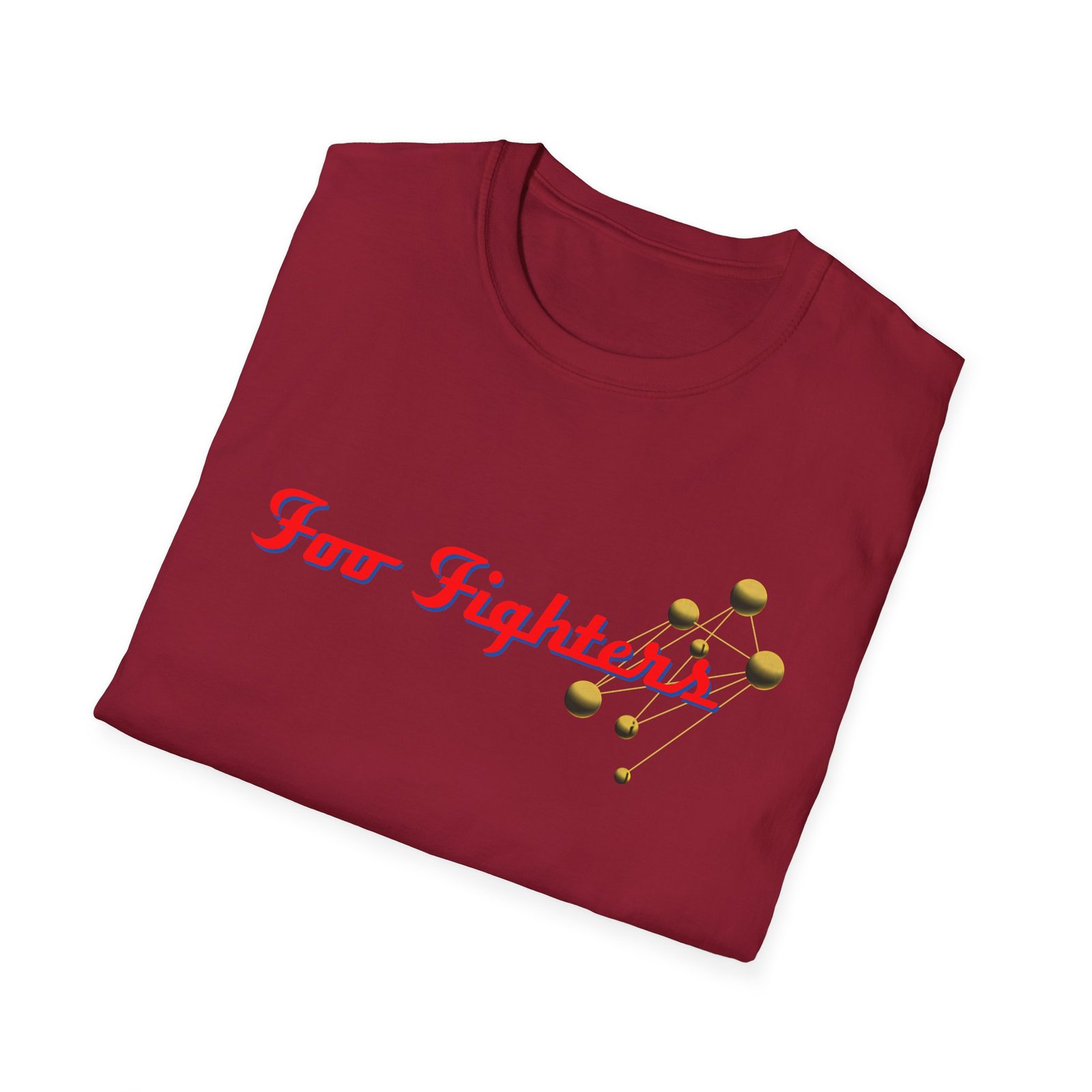 Foo Fighters Molecules Unisex Softstyle T-Shirt