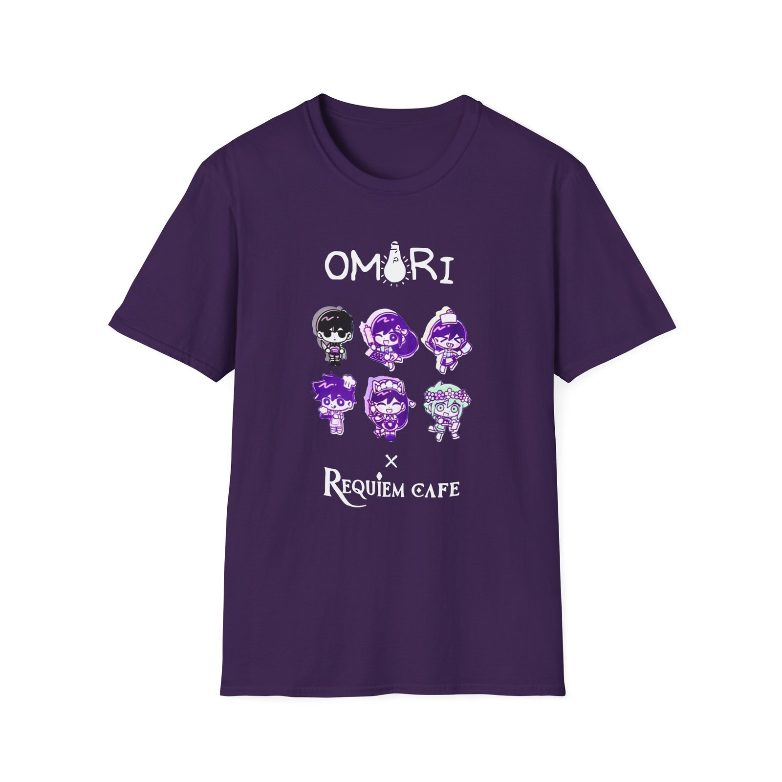 Omori x Requiem Cafe Unisex Softstyle T-Shirt