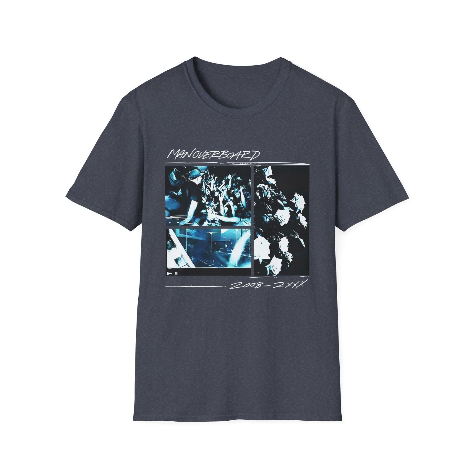 Man Overboard 3 Pics Unisex Softstyle T-Shirt