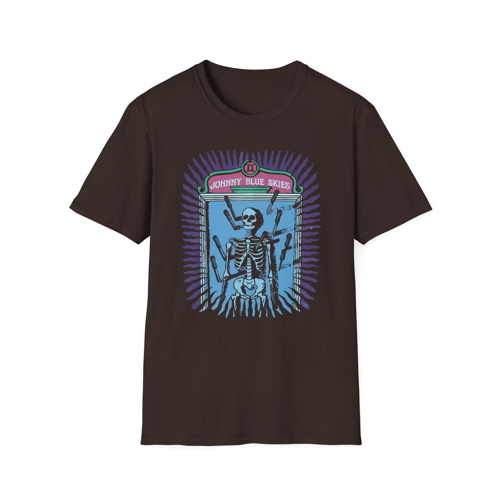 Sturgill Simpson Skeleton Knives Unisex Softstyle T-Shirt