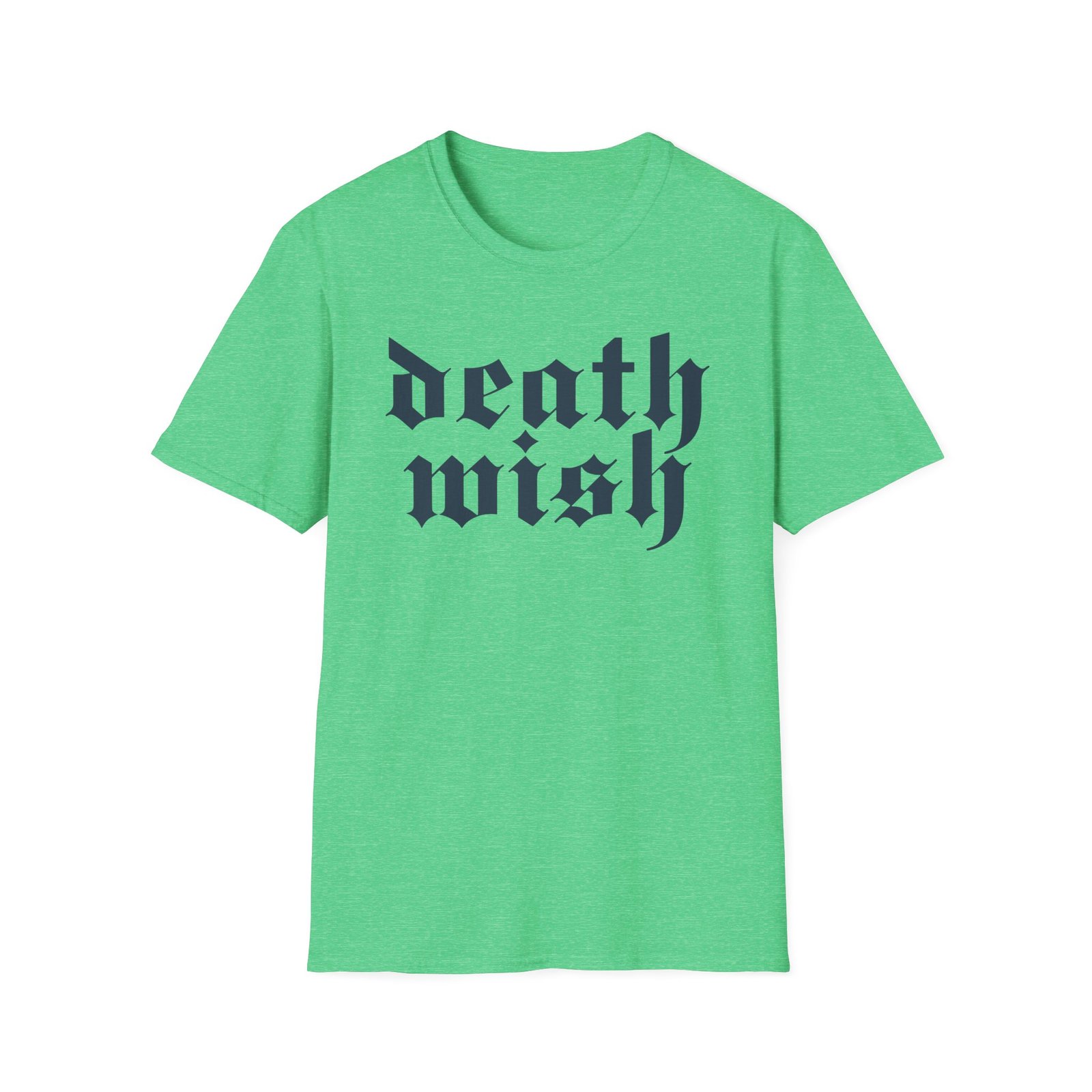 Deathwish Stacked Logo unisex softstyle t-shirt