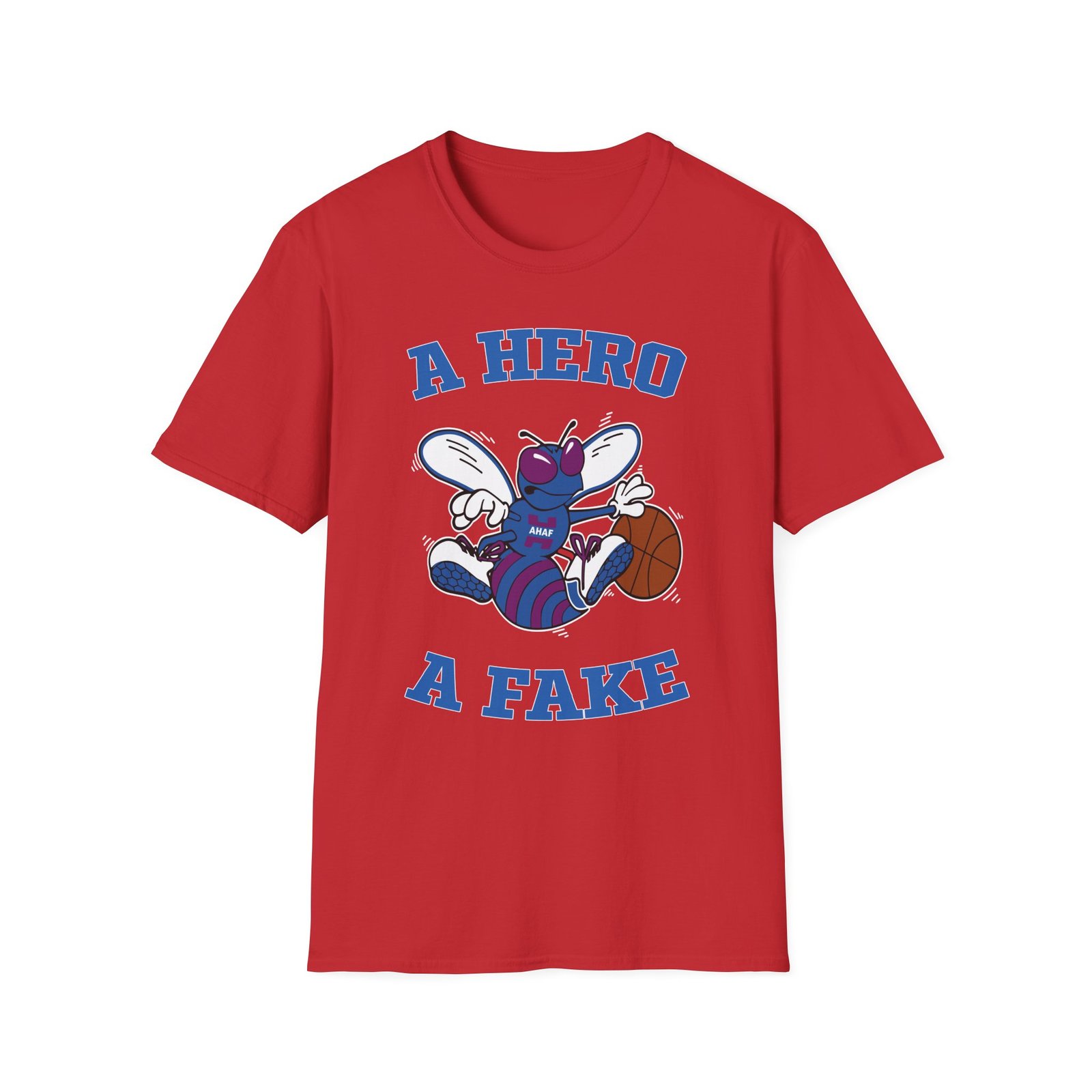 A Hero a Fake Unisex Softstyle T-Shirt